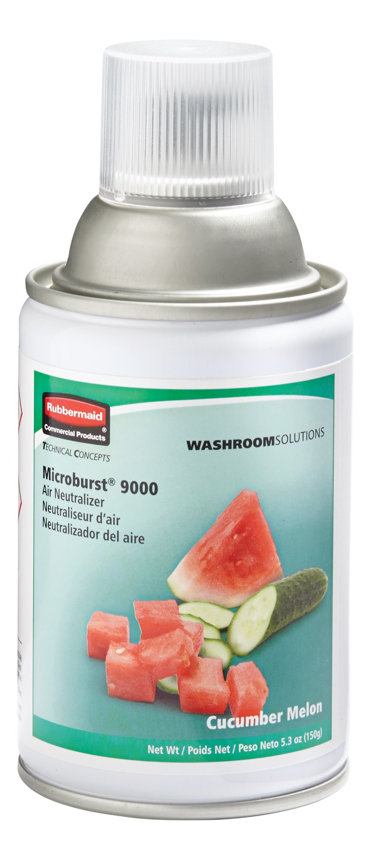 Microburst® 9000 refills feature high quality, fresh fragrances that last for 9000 sprays or up to 180 days.