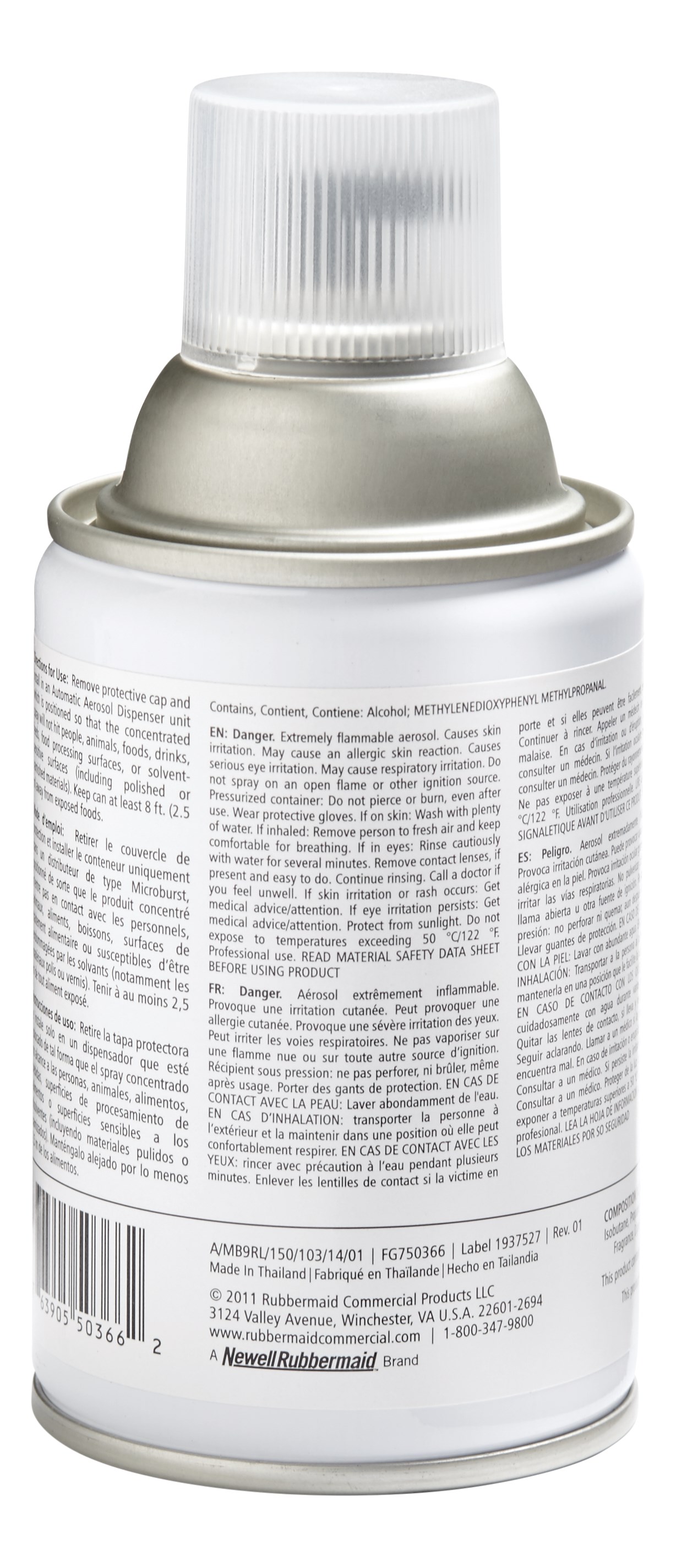 Microburst® 9000 refills feature high quality, fresh fragrances that last for 9000 sprays or up to 180 days.