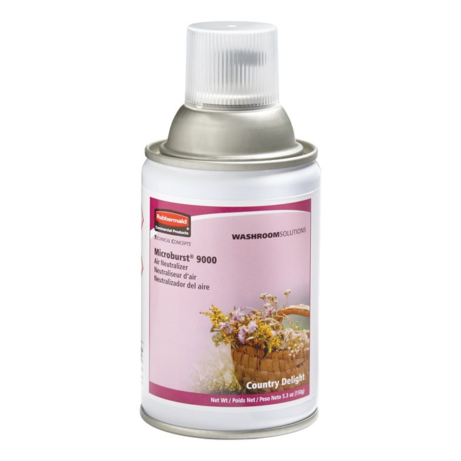 Microburst® 9000 refills feature high quality, fresh fragrances that last for 9000 sprays or up to 180 days.