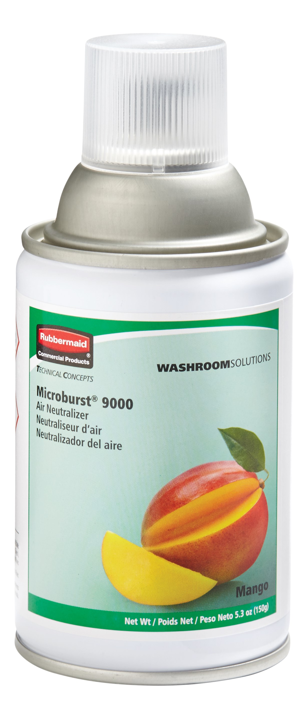 Microburst® 9000 refills feature high quality, fresh fragrances that last for 9000 sprays or up to 180 days.