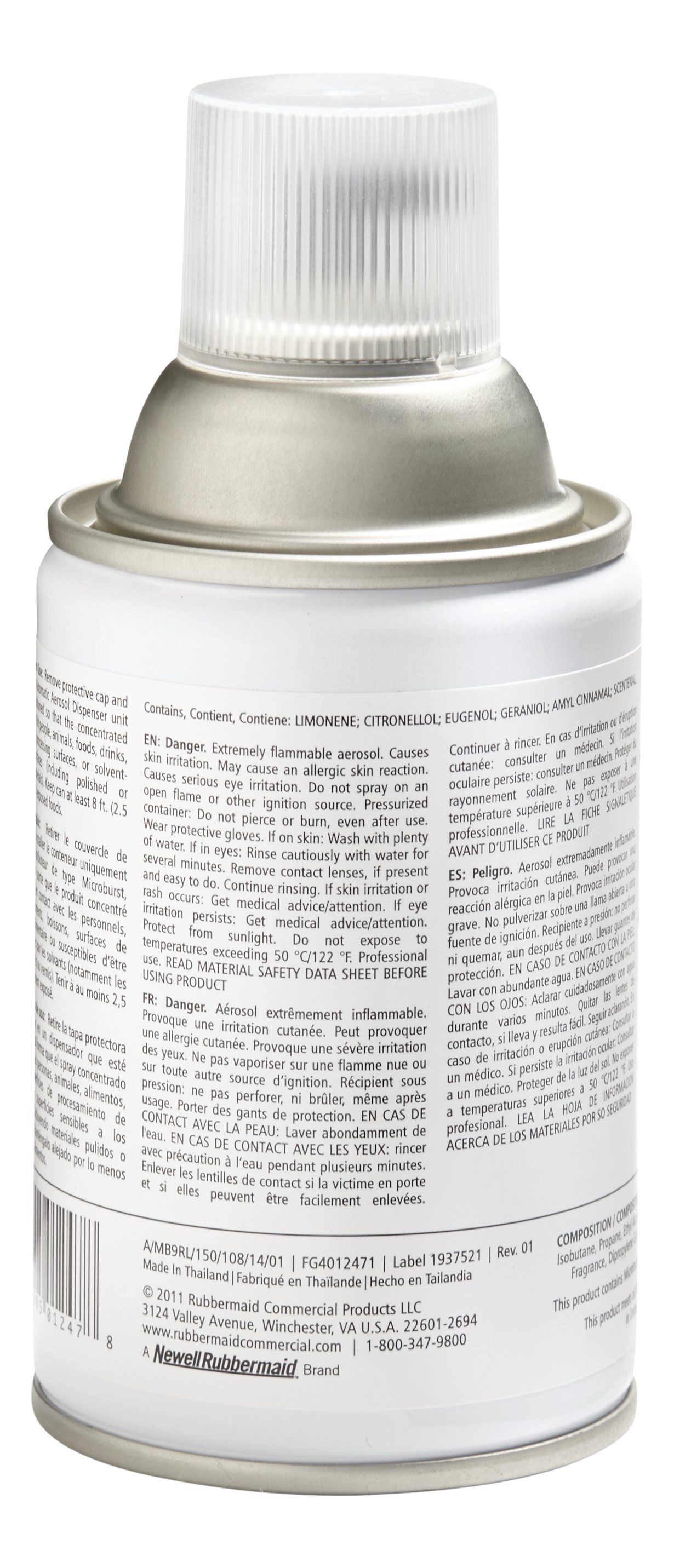 Microburst® 9000 refills feature high quality, fresh fragrances that last for 9000 sprays or up to 180 days.