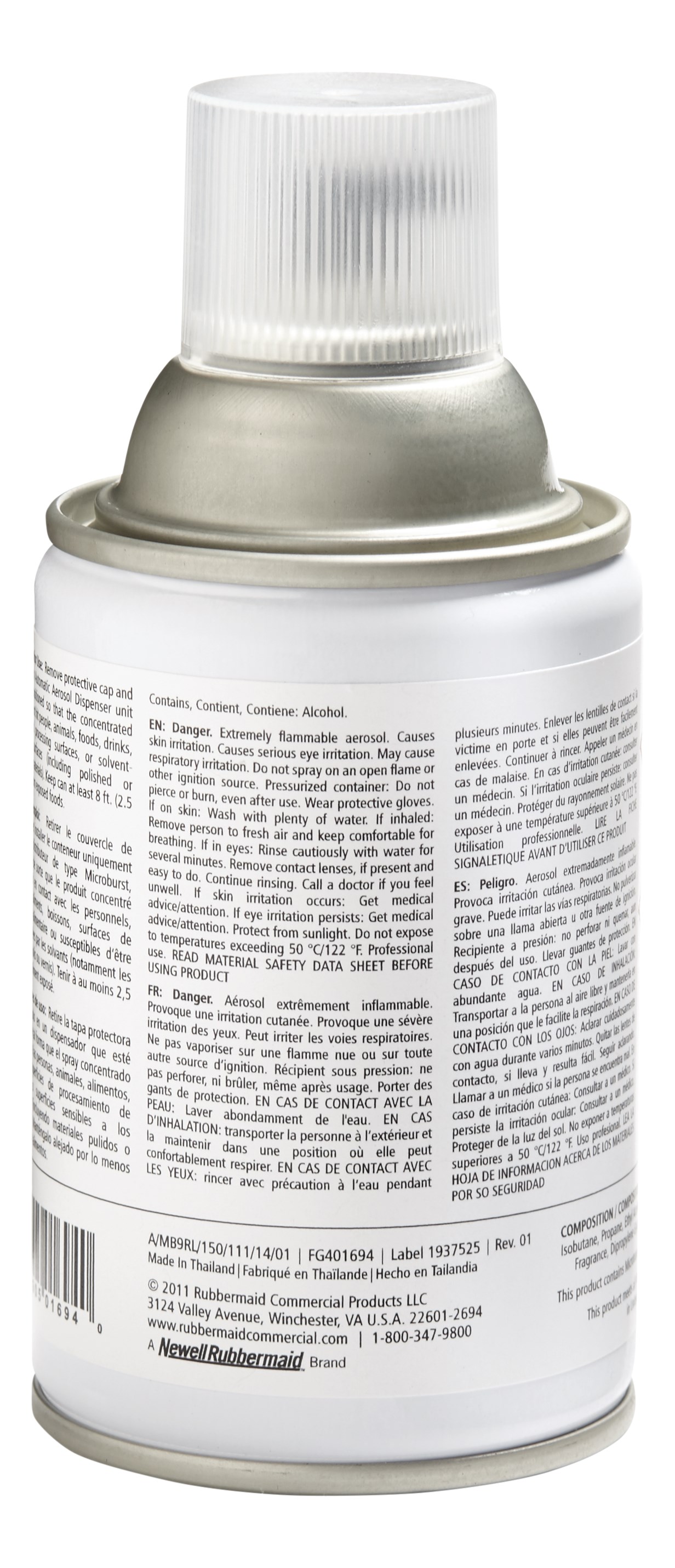 Microburst® 9000 refills feature high quality, fresh fragrances that last for 9000 sprays or up to 180 days.