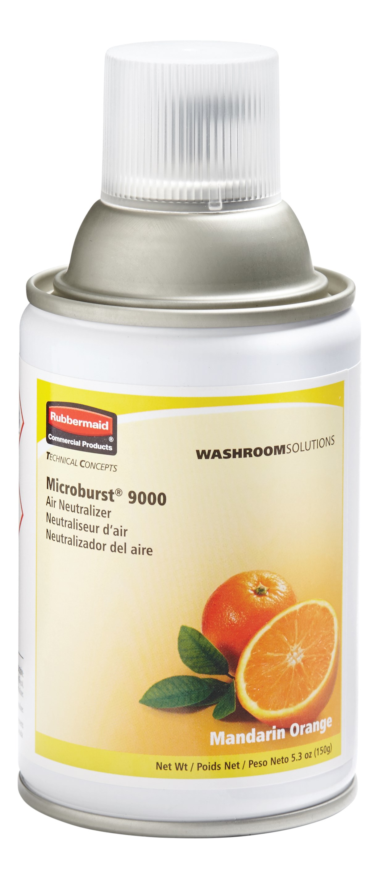 Microburst® 9000 리필은 9000회 분사 또는 최대 180일 동안 지속되는 고품질의 신선한 향이 특징입니다.