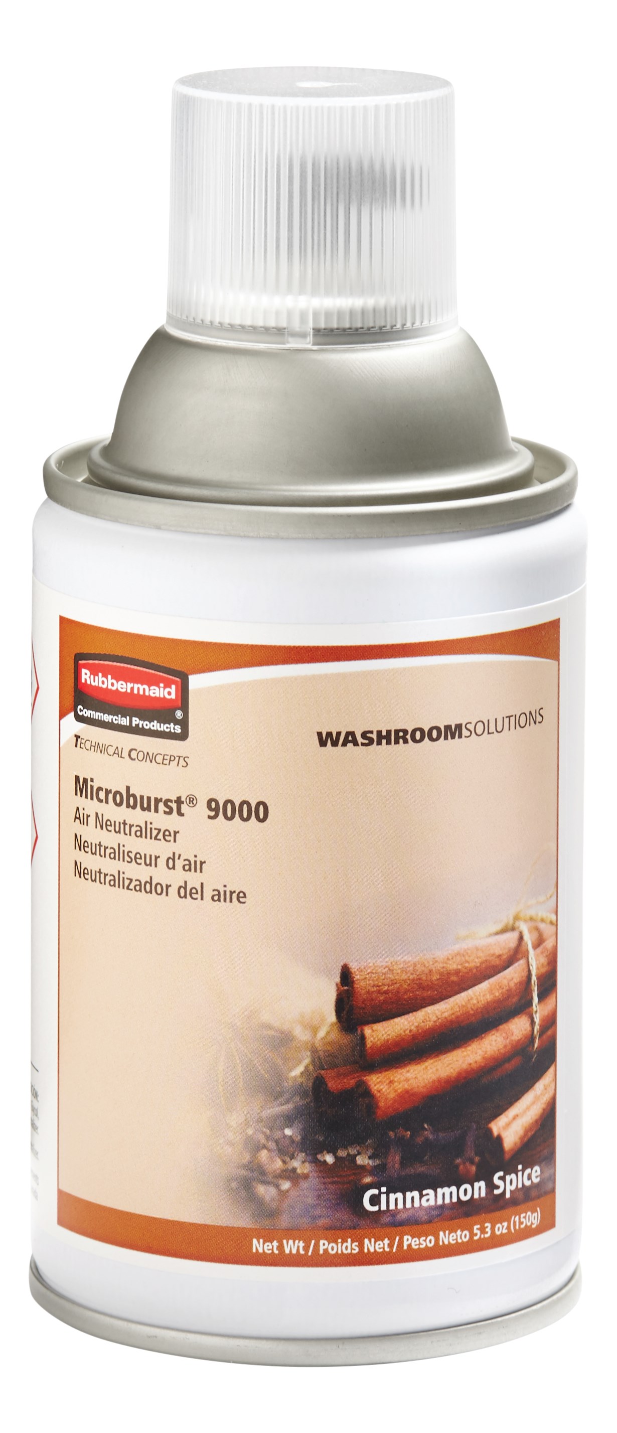 Microburst® 9000 refills feature high quality, fresh fragrances that last for 9000 sprays or up to 180 days.