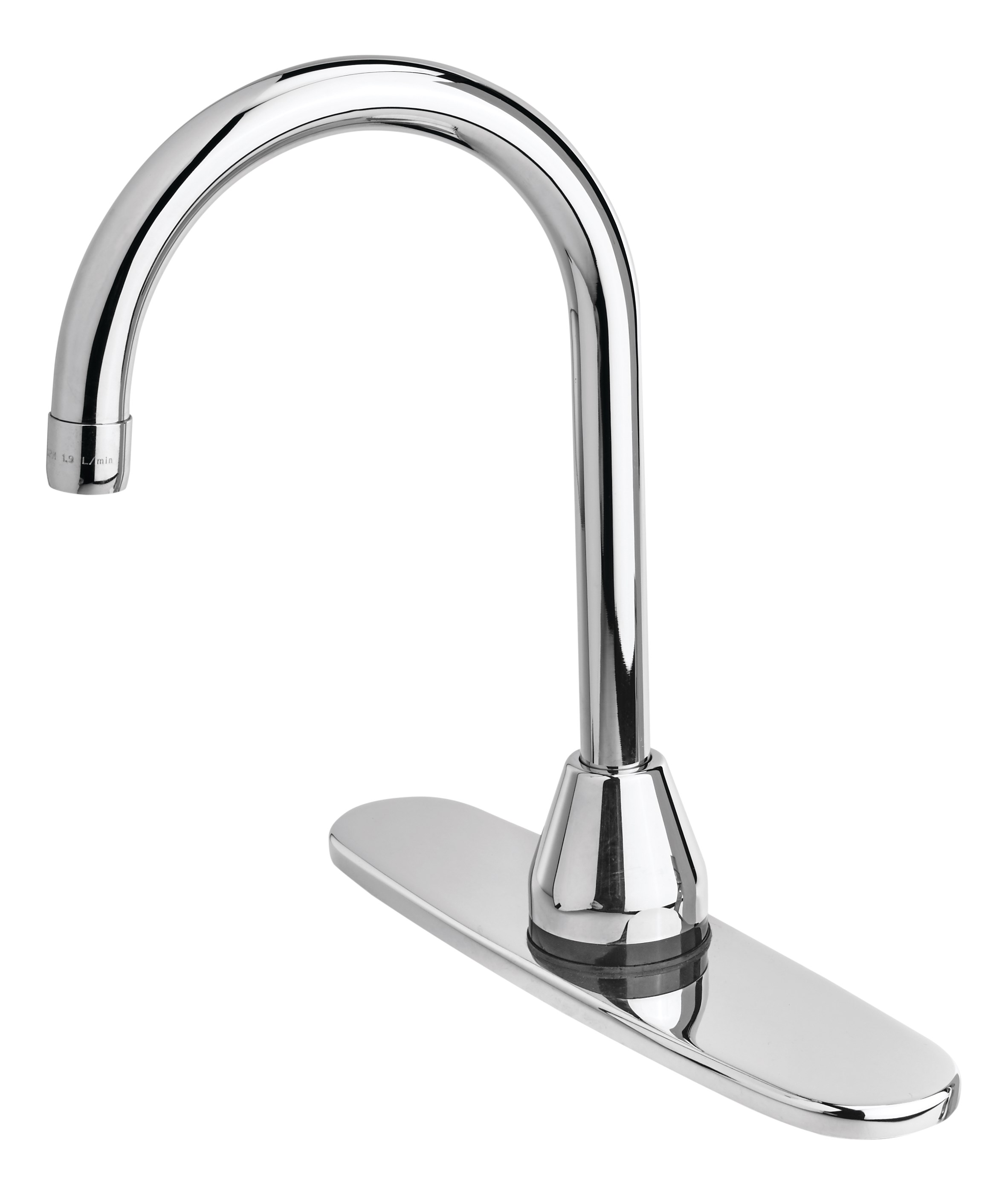 The Rubbermaid Commercial Auto Faucet® provides reliable touch-free activation promoting a cleaner and healthier environment.