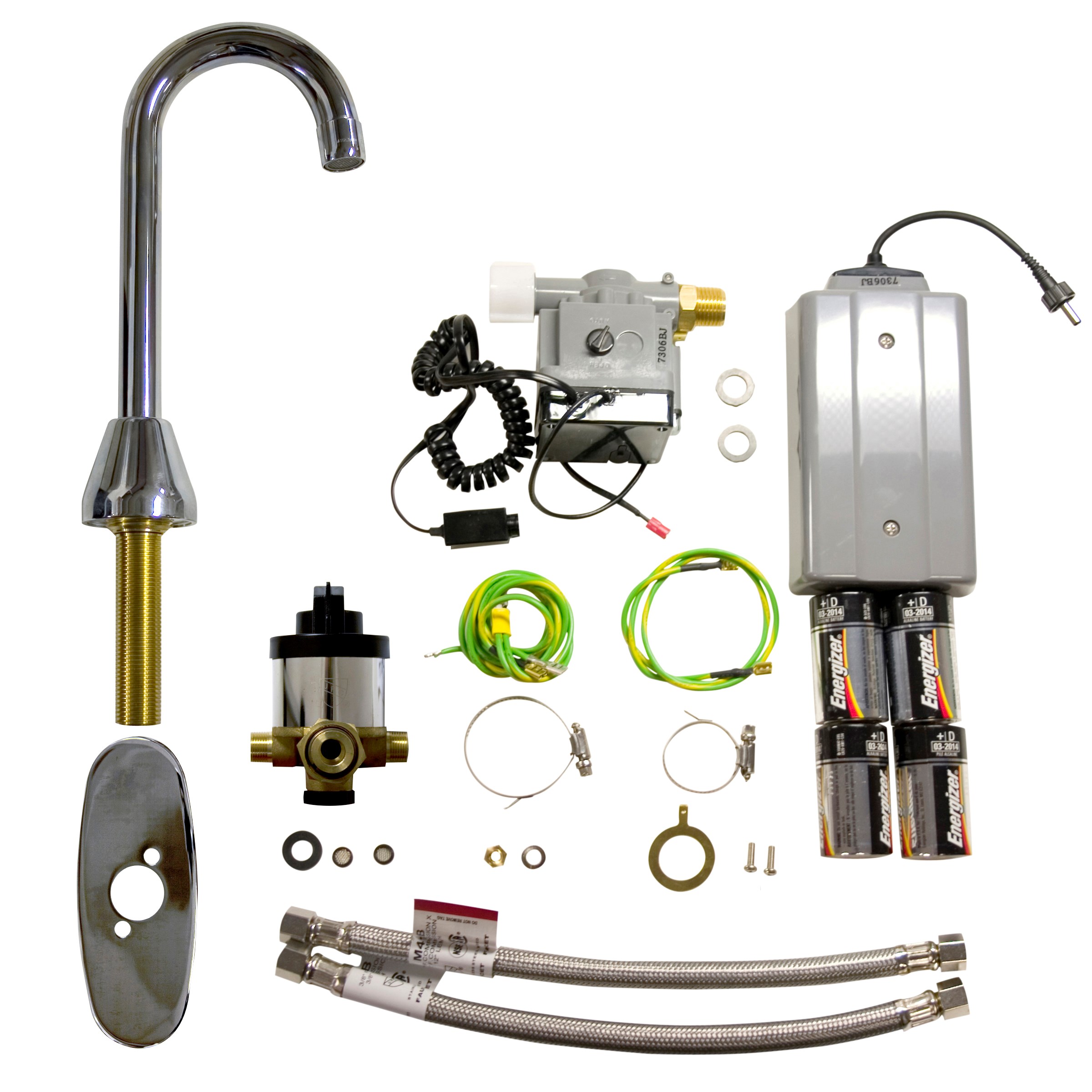 The Rubbermaid Commercial Auto Faucet® provides reliable touch-free activation promoting a cleaner and healthier environment.