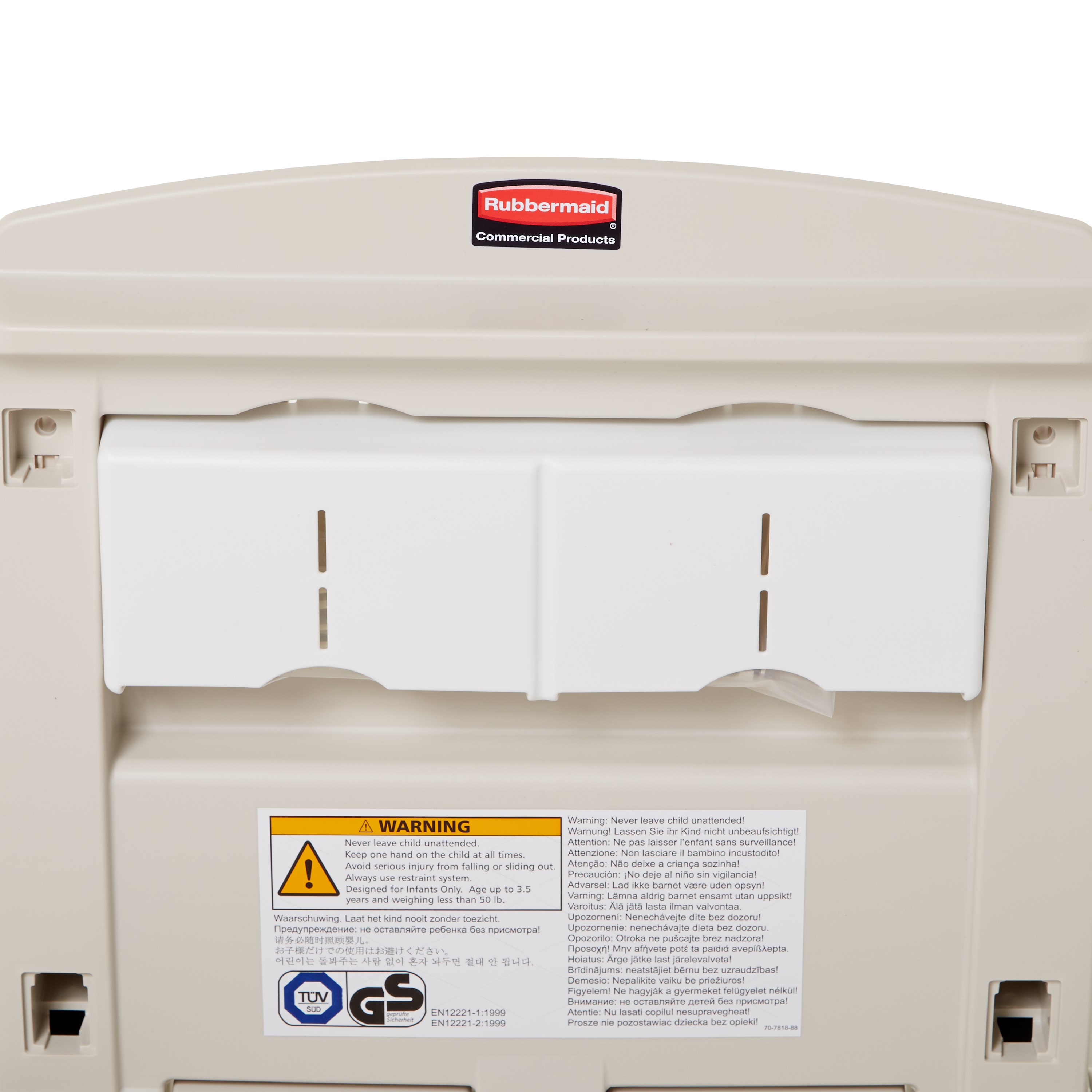 Created from high-density polypropylene to reduce moisture absorption, the baby station meets all global ASTM, ADA, EN safety standards.