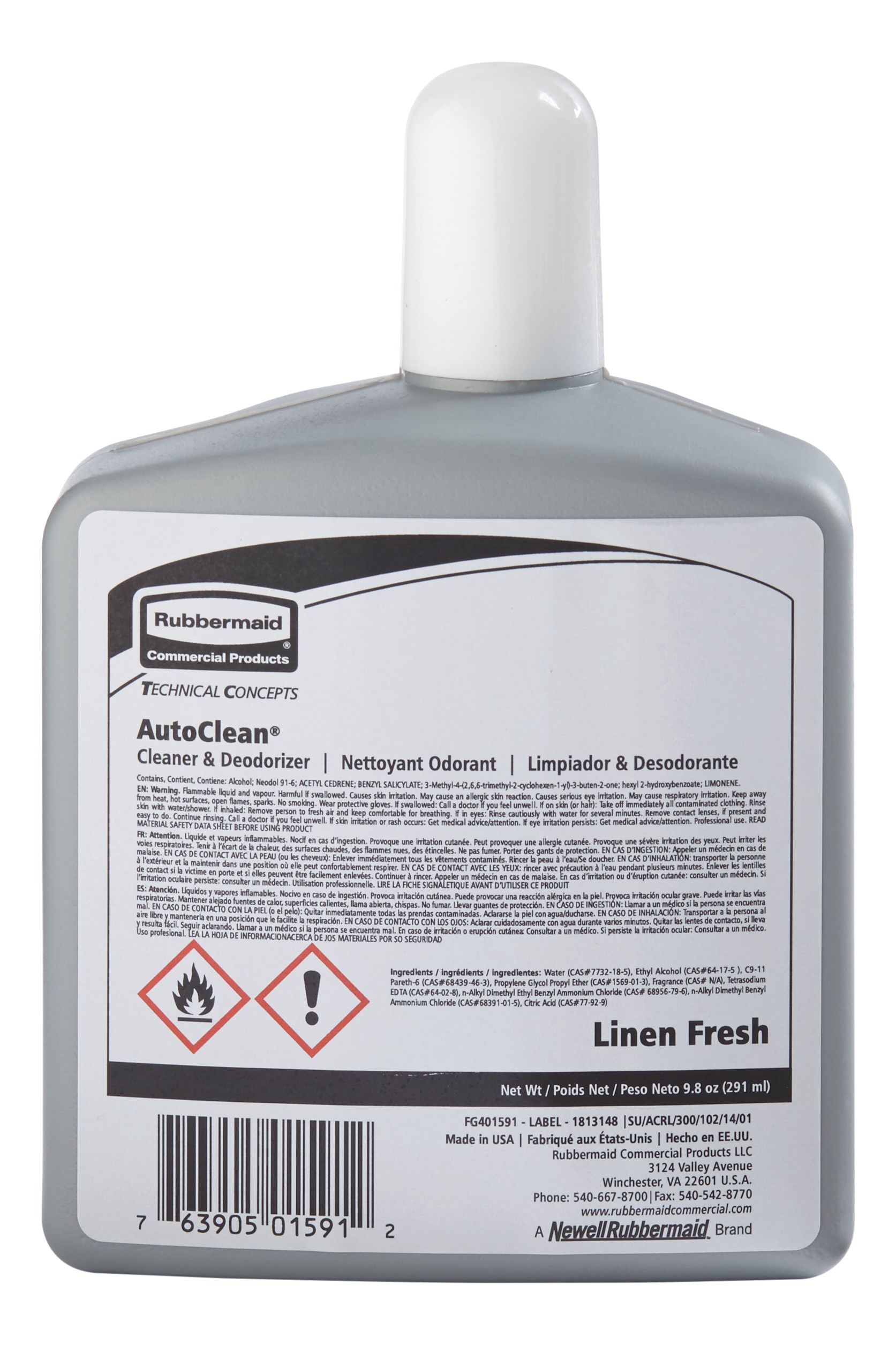 AutoClean® Systems deliver powerful formulas that attack and eliminate odors at the
source—automatically cleaning fixture surfaces, day and night