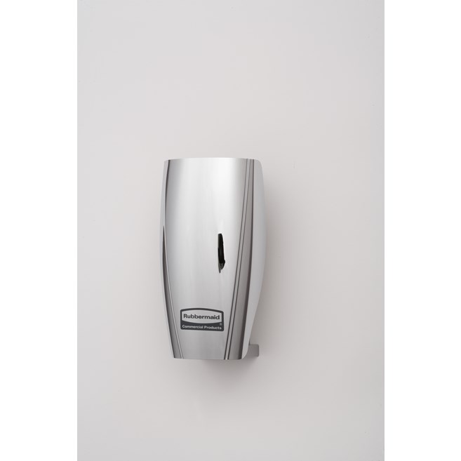 The Rubbermaid Commercial TCell™ is an odor control system that utilizes advanced fuel cell technology to deliver a precise, timed dose of high-quality fragrance for up to 60 days.