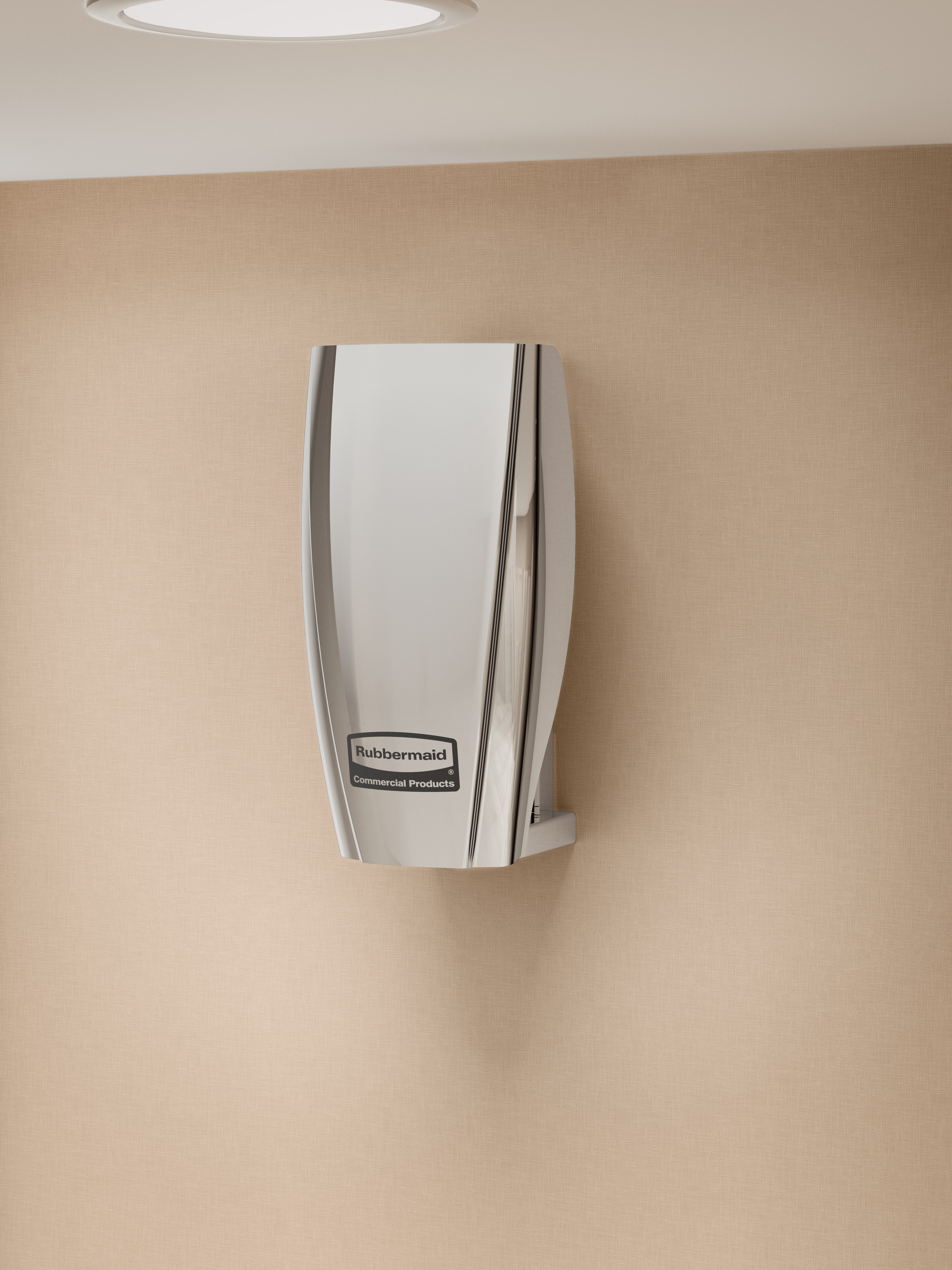 The Rubbermaid Commercial TCell™ is an odor control system that utilizes advanced fuel cell technology to deliver a precise, timed dose of high-quality fragrance for up to 60 days.