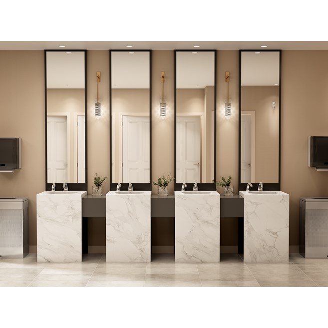 The Rubbermaid Commercial TCell™ is an odor control system that utilizes advanced fuel cell technology to deliver a precise, timed dose of high-quality fragrance for up to 60 days.