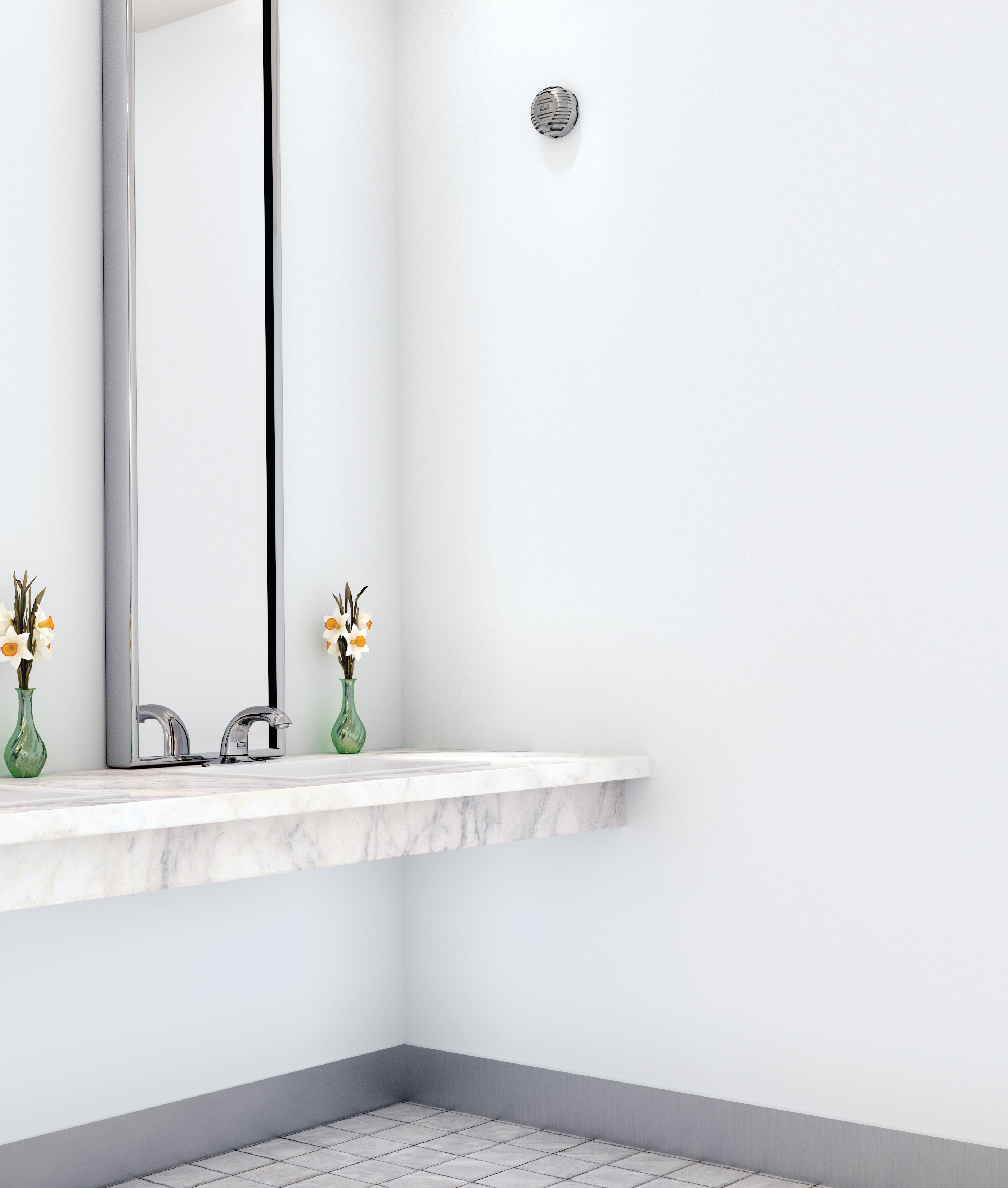 The Rubbermaid Commercial TCell™ 2.0 is a sleek odor control system that utilizes advanced fuel cell technology to deliver a precise, timed dose of high-quality fragrance for up to 45 days.