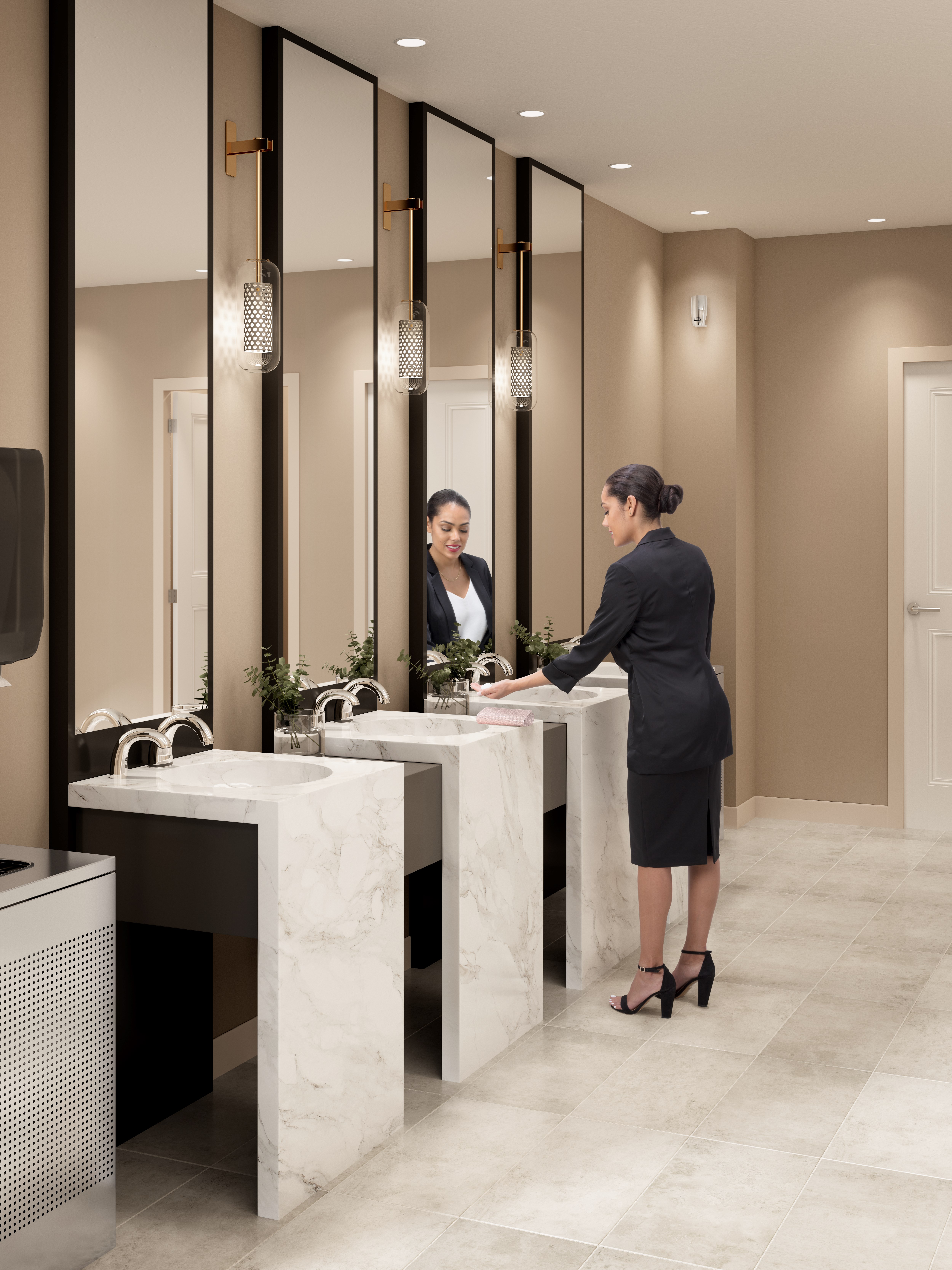 Máy tạo bọt OneShot® là máy tạo bọt tự động không cần chạm, giúp ngăn ngừa sự lây lan của vi trùng và vi khuẩn. Công thức sang trọng khuyến khích rửa tay lành mạnh và công nghệ Smart Sensor™ phát hiện bàn tay, tự động cung cấp lượng xà phòng hoàn hảo — mọi lúc.