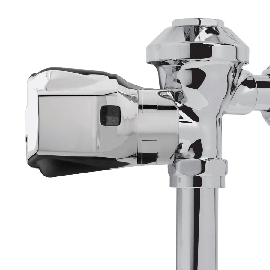 The AutoFlush® Clamp for toilets is a touch-free, sensor-activated system that eliminates the potential for cross-contamination and promotes good hygiene.