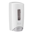 La plus large gamme de recharges de lotions et mousses, avec doses ajustables, le tout dans un distributeur flexible