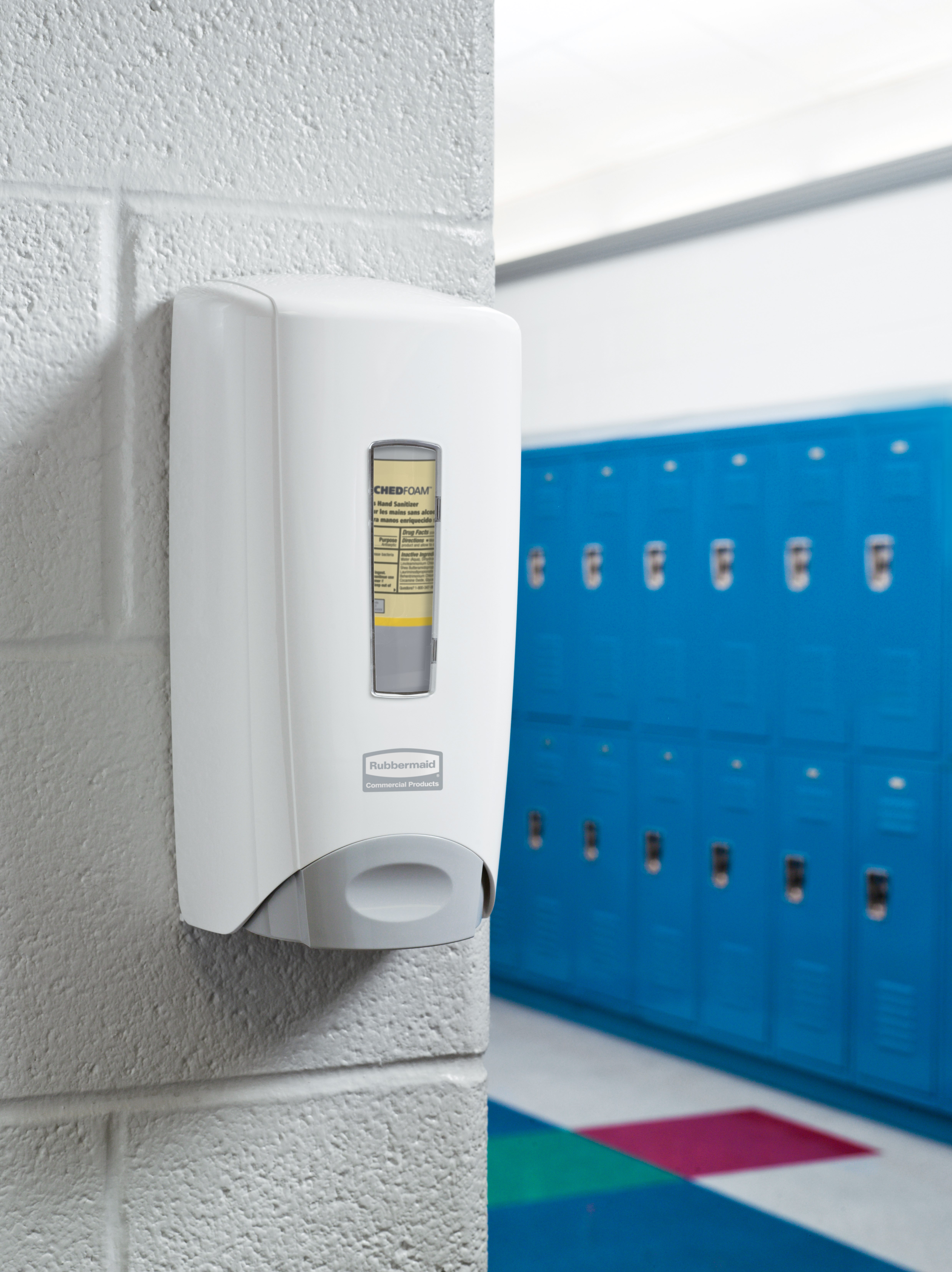 The FLex™ Dispenser is a manual wall-mounted system featuring a revolutionary design that increases your facility's efficiency by using two different soaps, liquid or foam, with the purchase of one single dispenser.