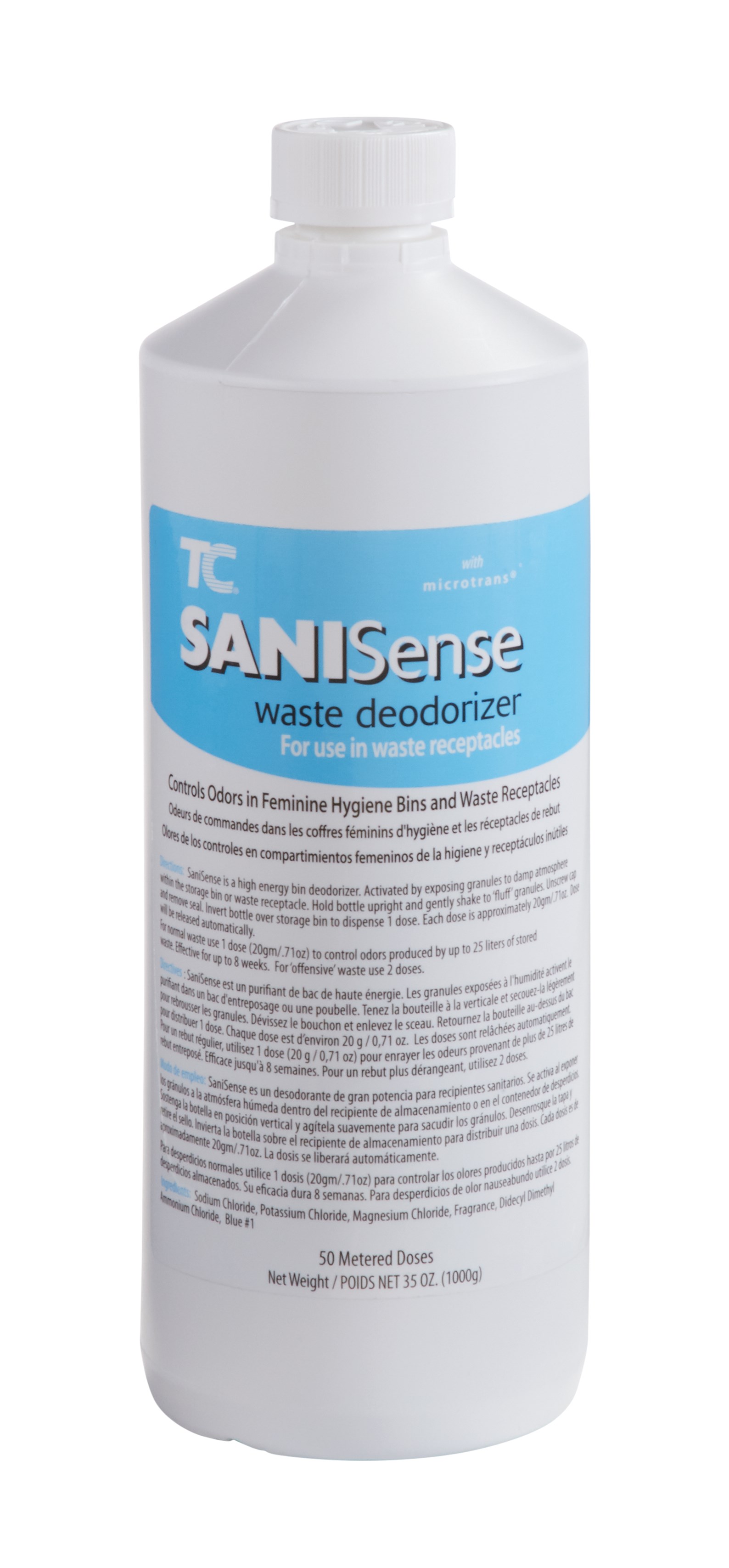 SaniSense Bin Deodorizer™ สำหรับระบบ SaniBin เพื่อให้มีวิธีการกำจัดขยะที่ถูกสุขอนามัยที่ปลอดภัยและถูกสุขอนามัย