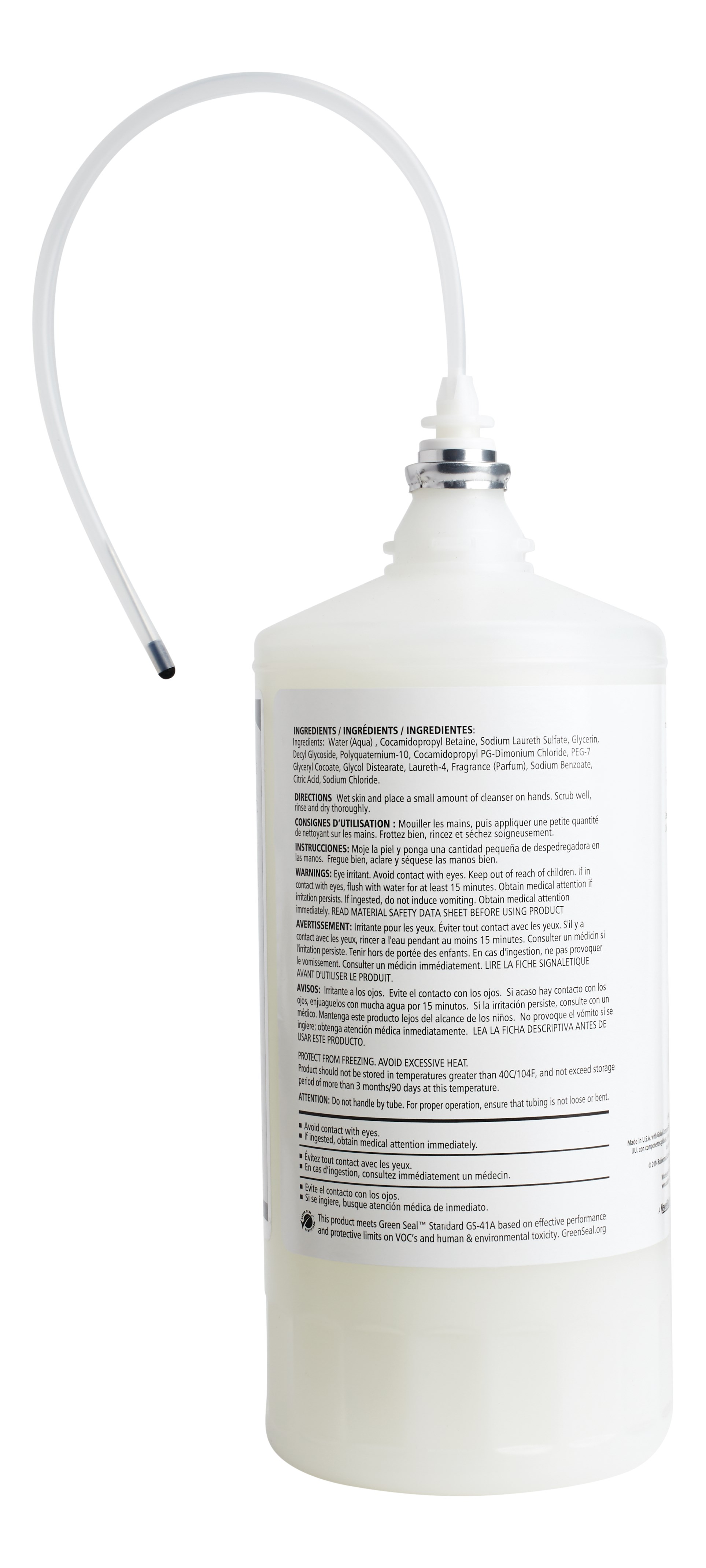 The Green Seal Certified Lotion Hand Soap refill is for use in OneShot® Lotion Dispensers.