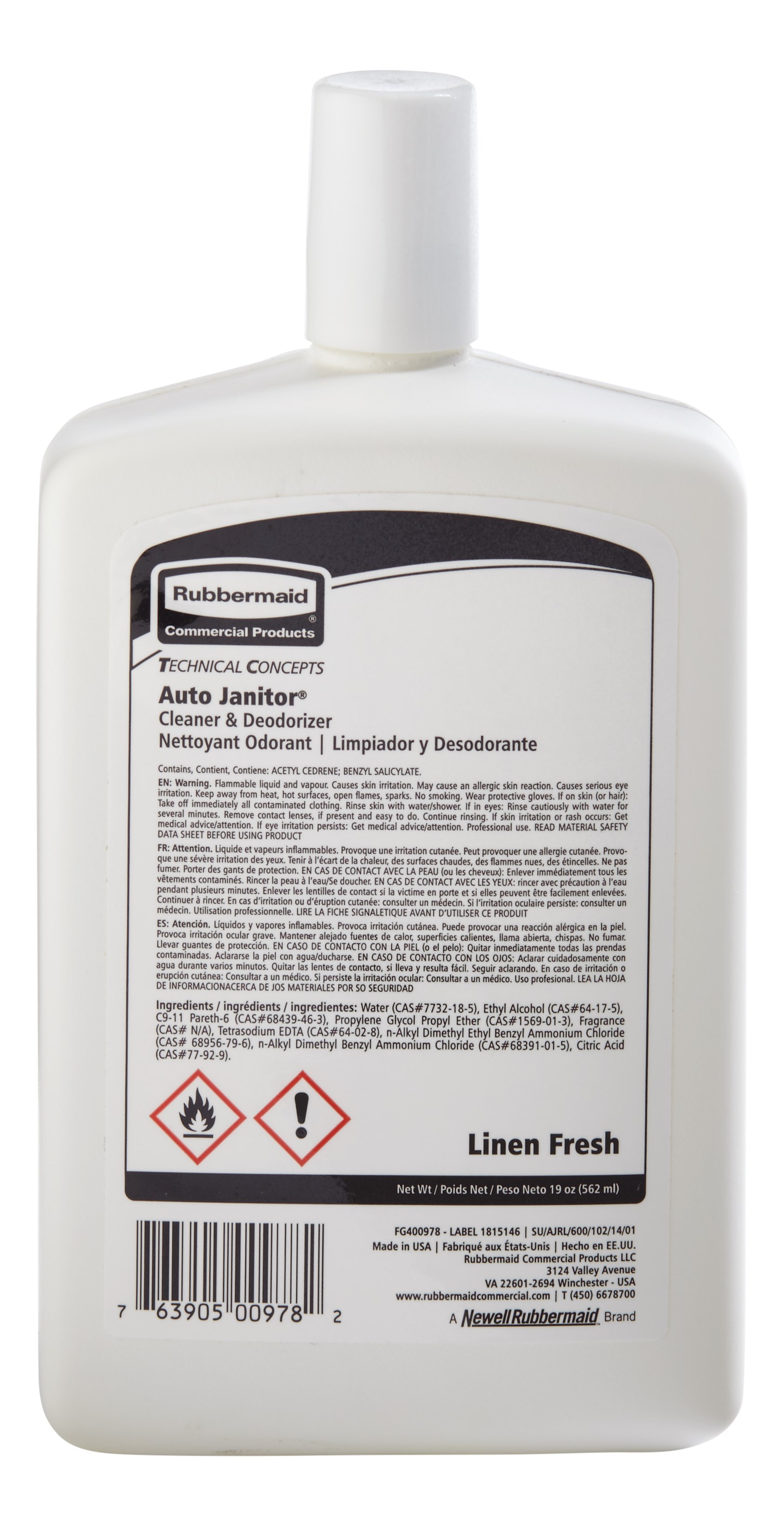 Auto Janitor® refills cleans and deodorizes toilets and urinals while providing a clean fresh scent for the restoom