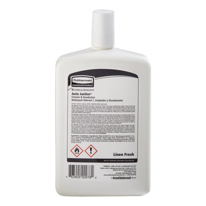 Auto Janitor® refills cleans and deodorizes toilets and urinals while providing a clean fresh scent for the restoom
