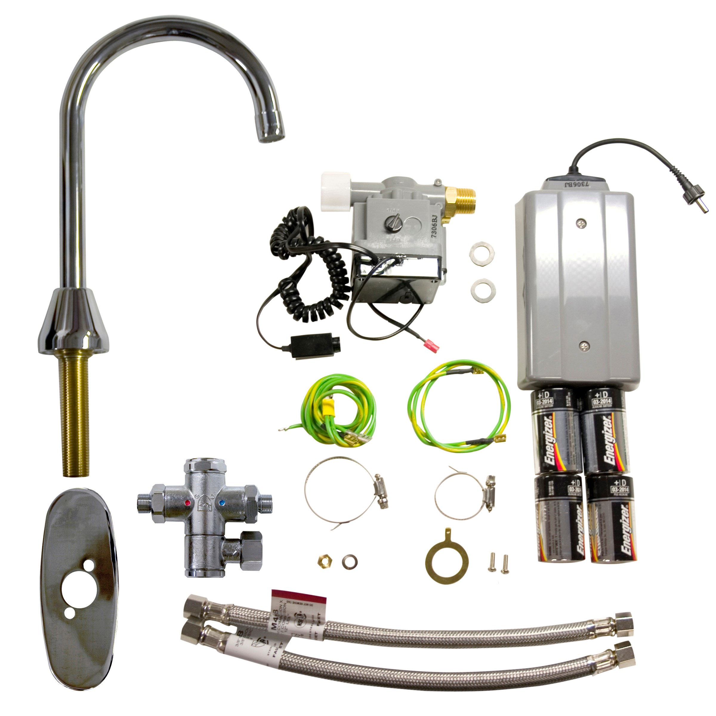 The AutoFaucet® is a user-friendly, automatic faucet that utilizes Surround Sensor™ Technology to dispense water only when needed. Touch-free activation helps reduce cross-contamination on user's hands.