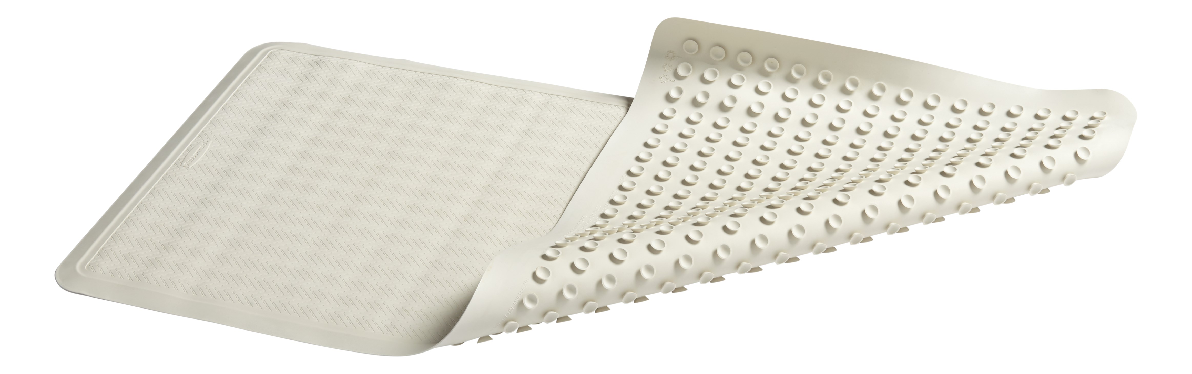 Safti-Grip® Bath Mat is perfect for a shower stall or bathtub. Suction-backed to stay firmly in place.