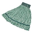 Web Foot® Microfiber String Mop is great for smooth to rough floors and large spill pickups. Designed with looped ends and blend yarn.