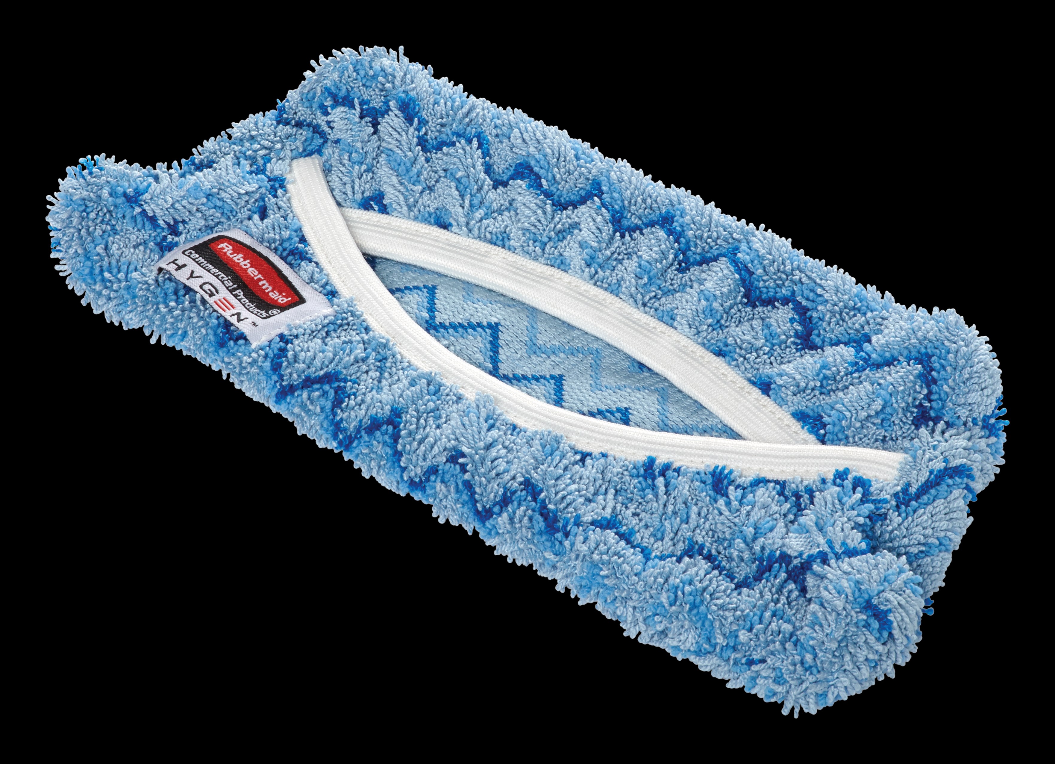 HYGEN™ Microfiber Flexi-Frame Wet Pad Cover provides optimal wet mopping performance to help keep floors, walls, and ceilings sparkling.