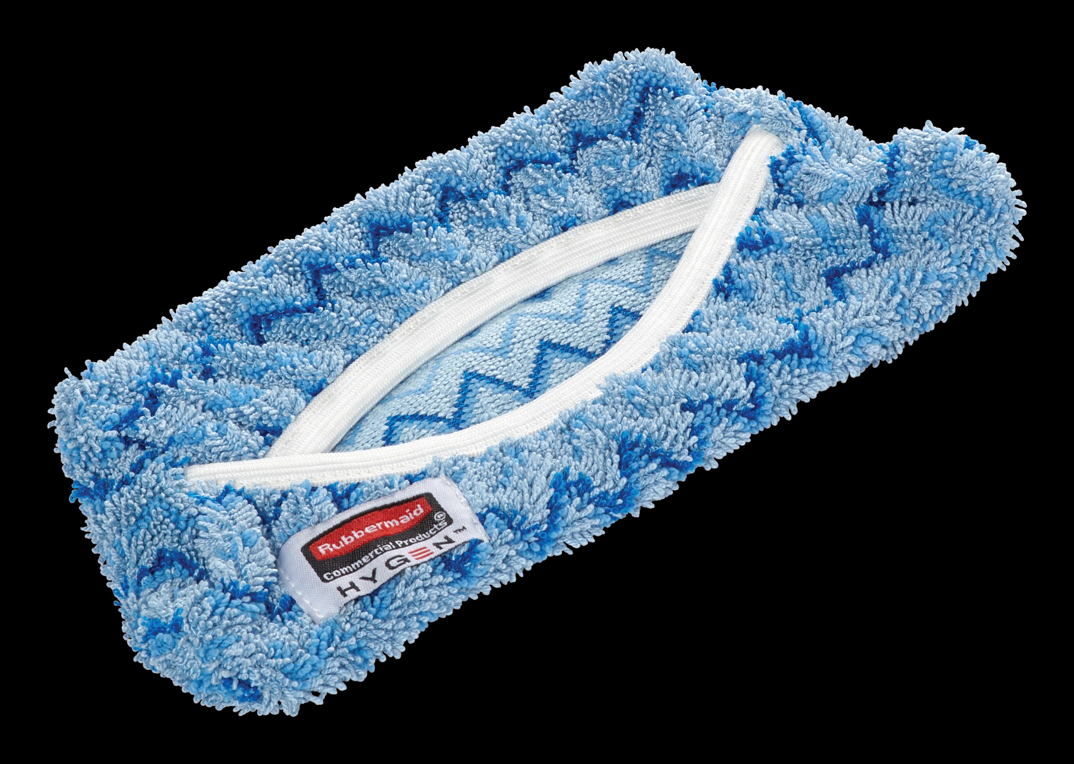 HYGEN™ Microfiber Flexi-Frame Wet Pad Cover provides optimal wet mopping performance to help keep floors, walls, and ceilings sparkling.