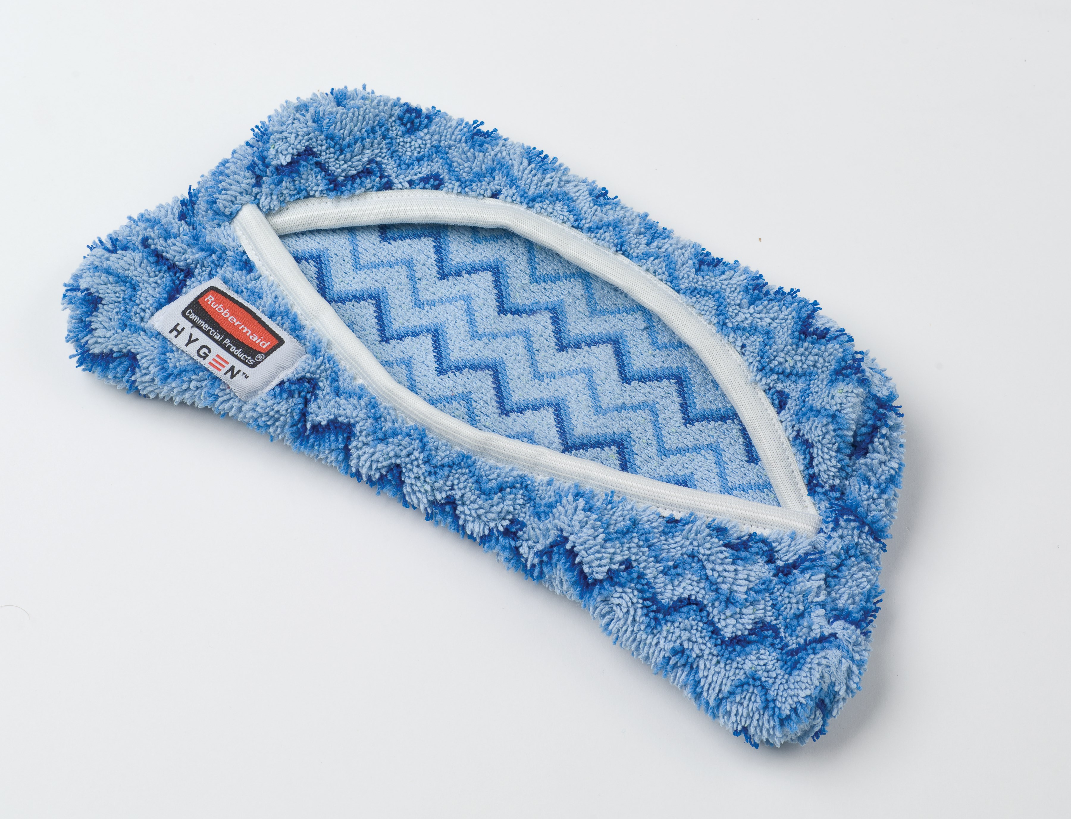 HYGEN™ Microfiber Flexi-Frame Wet Pad Cover provides optimal wet mopping performance to help keep floors, walls, and ceilings sparkling.