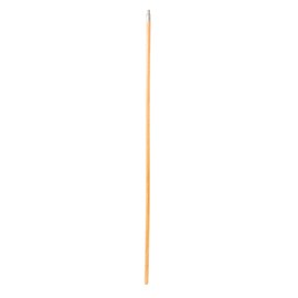 The Rubbermaid Commercial Wood Broom Handle fits Rubbermaid broom heads (sold separately).