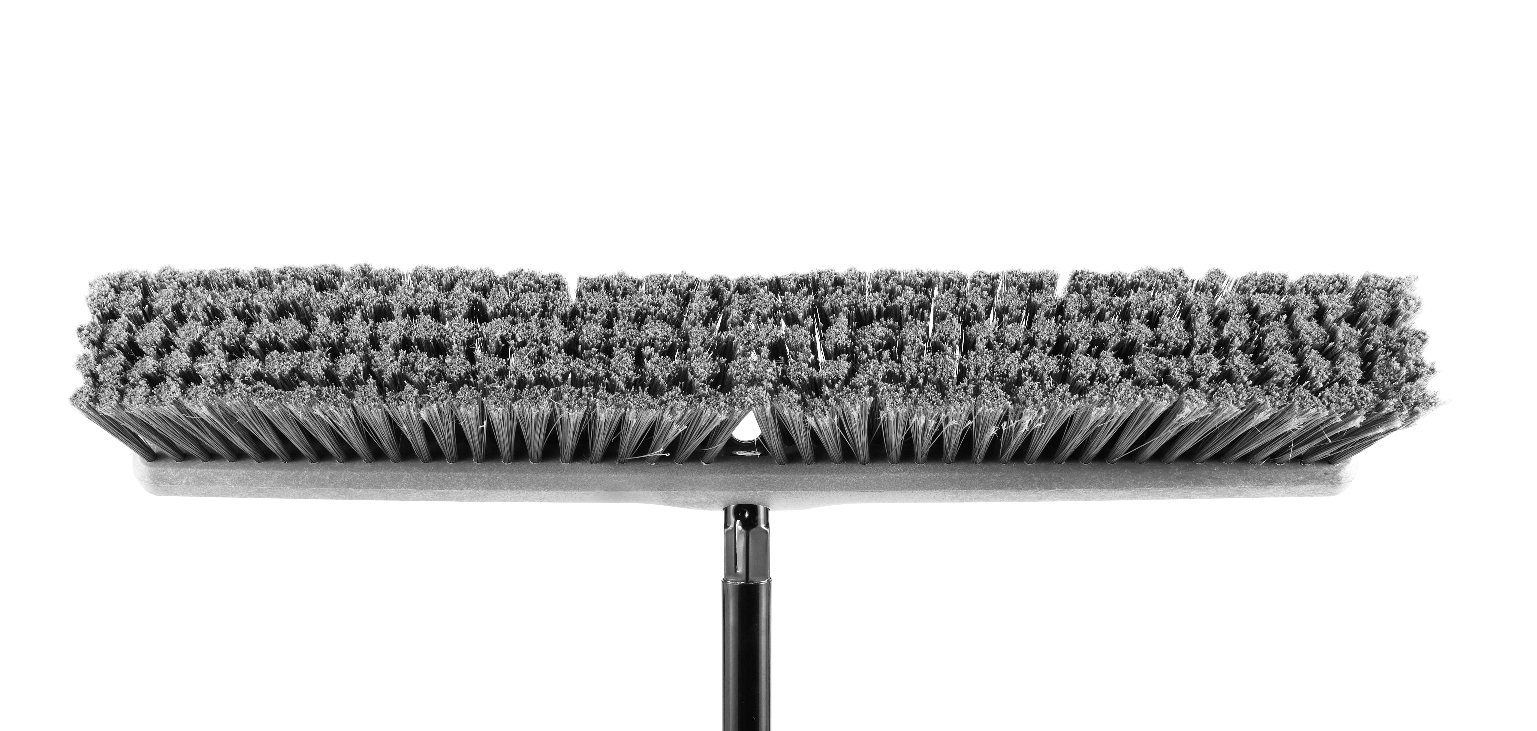 Fine Sweep Push Broom is designed to pick up the finest debris.