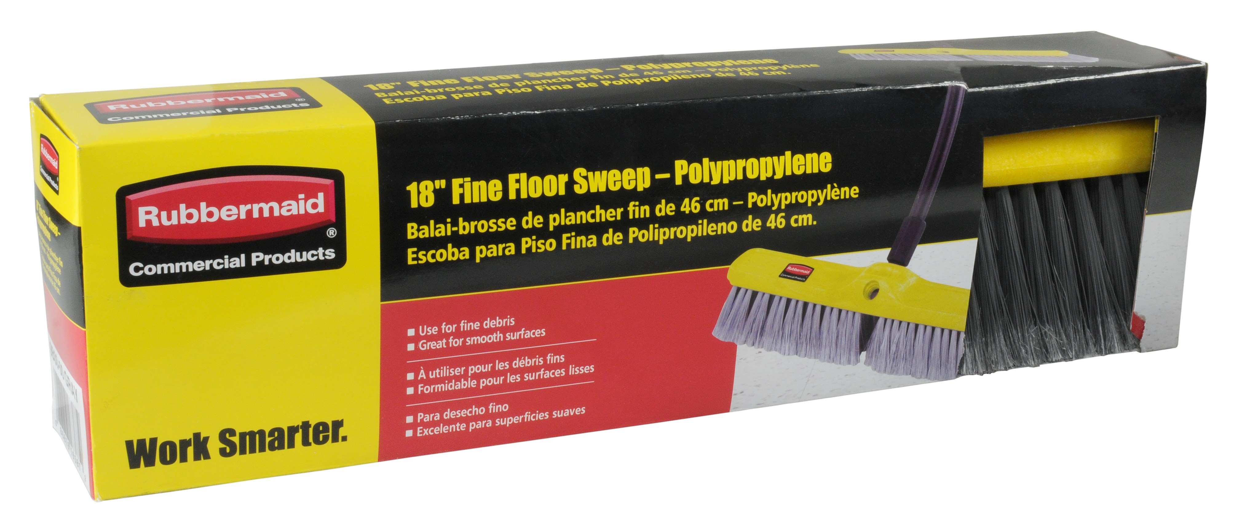 Fine Floor Sweep FG9B0000 is a fine floor sweep push broom designed to pick up the finest debris.