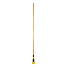 Gripper® Clamp-Style Mop Handle makes removing and replacing mop heads easy and efficient. Holds mop firmly between the jaws of the mop handle; should be used with 5" headband mops only.