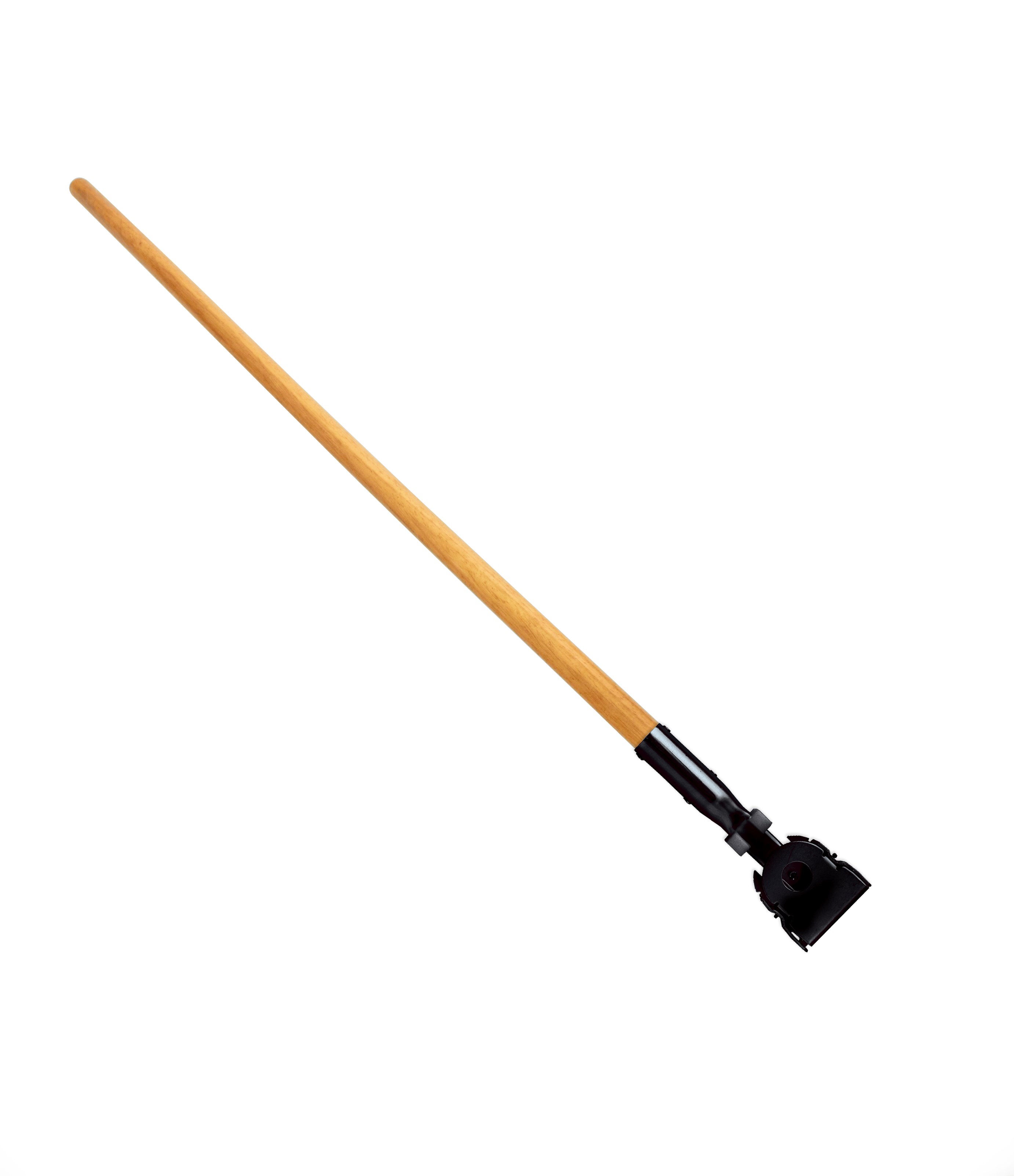 Snap-On Dust Mop Handle FGM13600 is an easily sanitized, snap-on, vinyl-covered, hardwood handle.