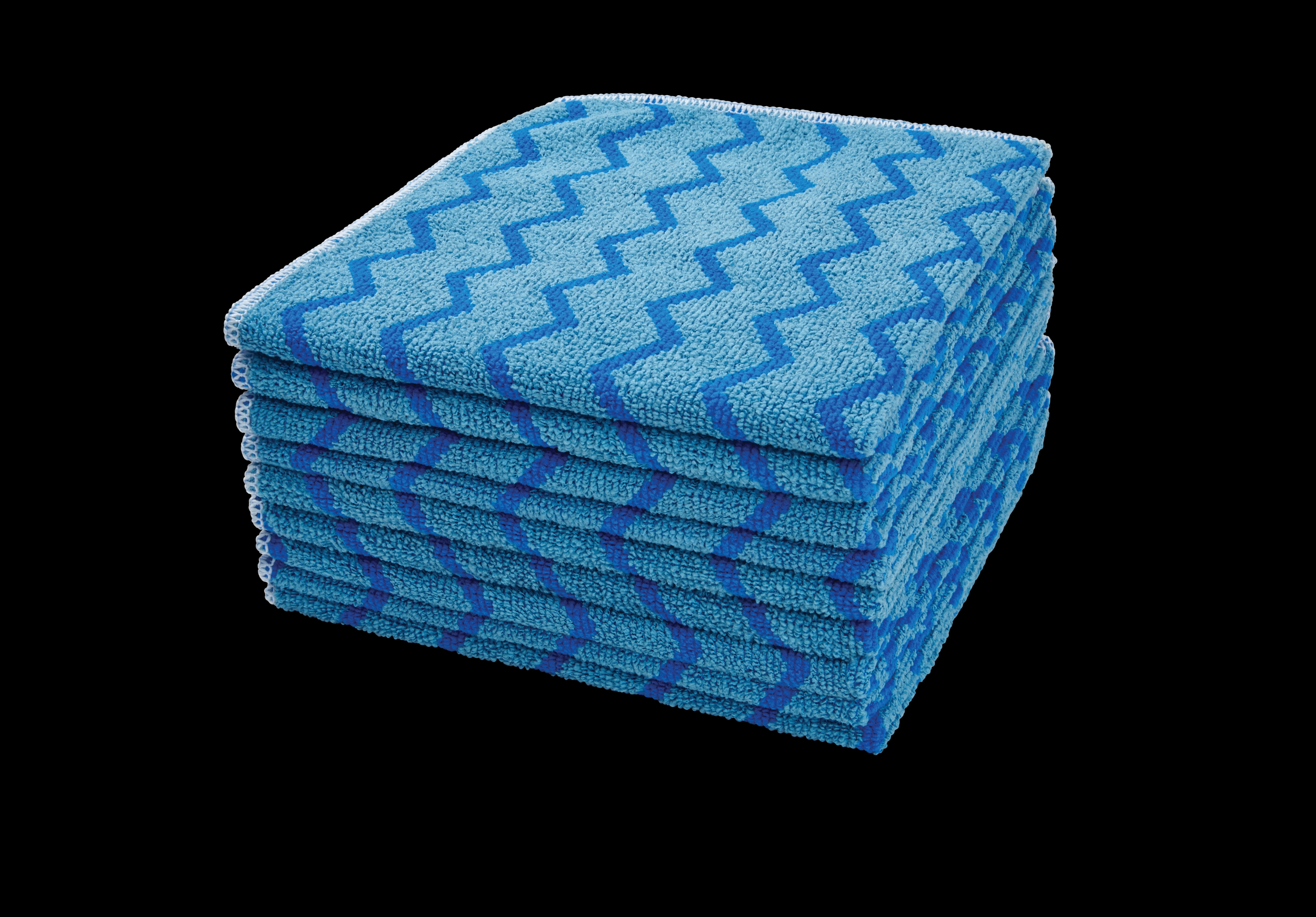 HYGEN™ 16" X 16" Microfiber Cloth, 12 Pack, Blue