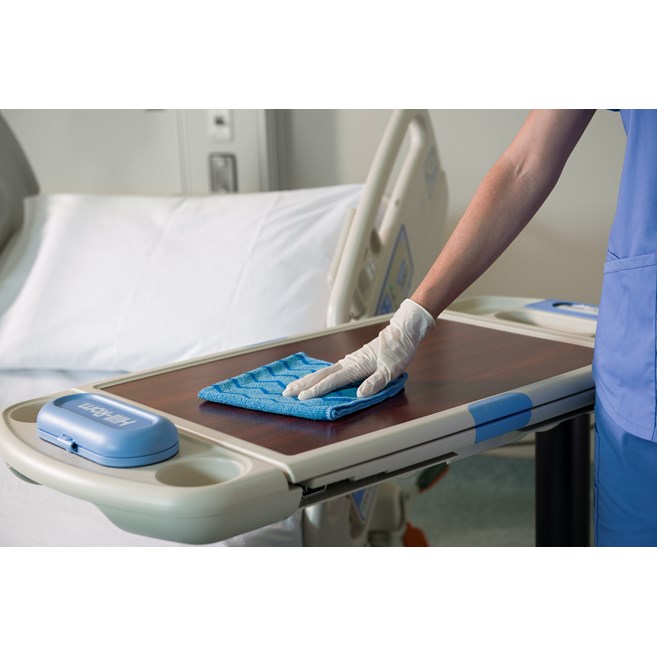 HYGEN™ Microfiber is proven to remove 99.9% or more of tested fungi, viruses, and bacteria*. Combining superior microfiber with a built-in scrubber, HYGEN™ Microfiber helps prevent cross-transmission and reduces the risk of healthcare-associated infections.