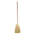 The Rubbermaid Commercial Corn Broom is designed for rugged indoor/outdoor cleaning.