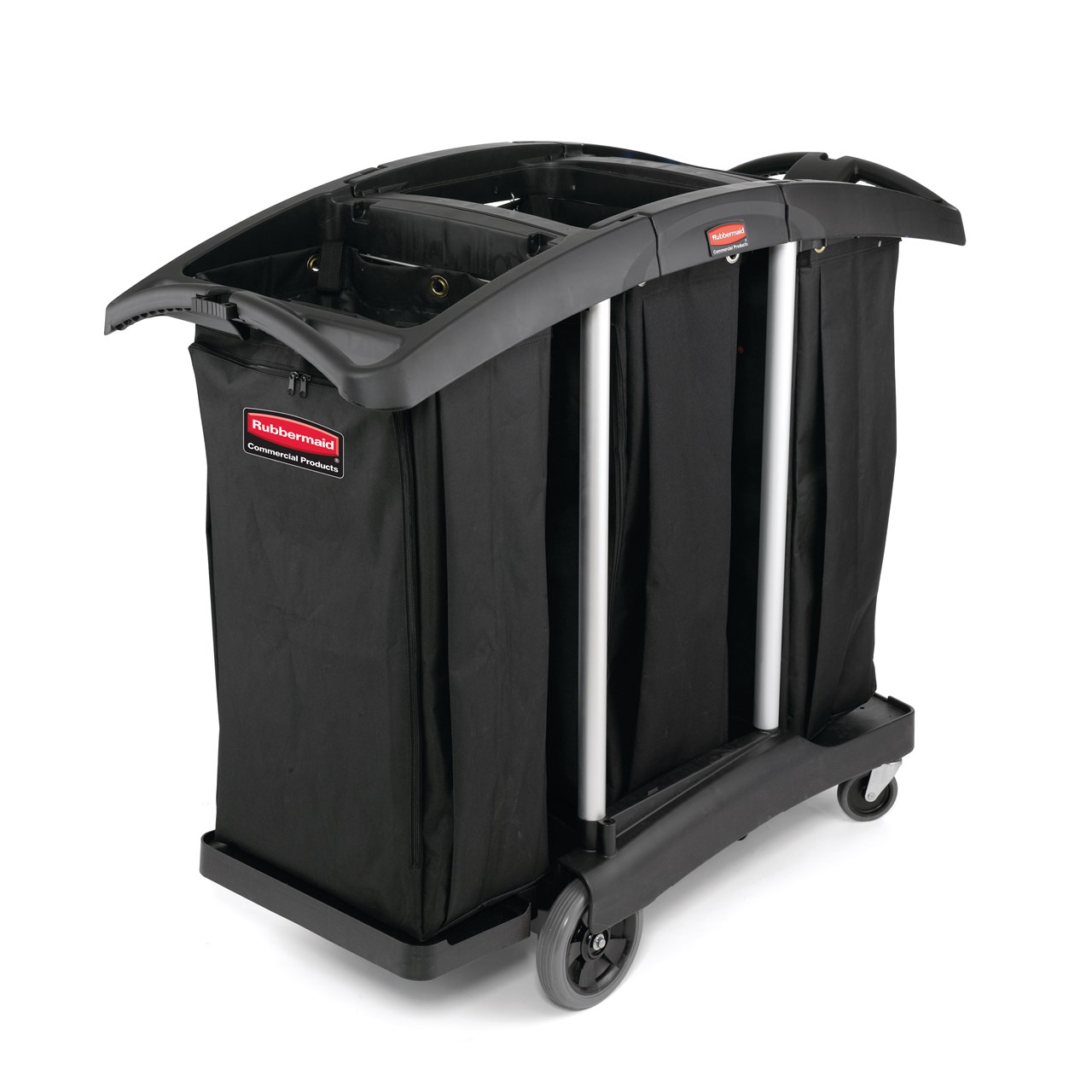 Janitorial Waste & Recycling Cleaning Carts - High-Capacity | Rubbermaid Co