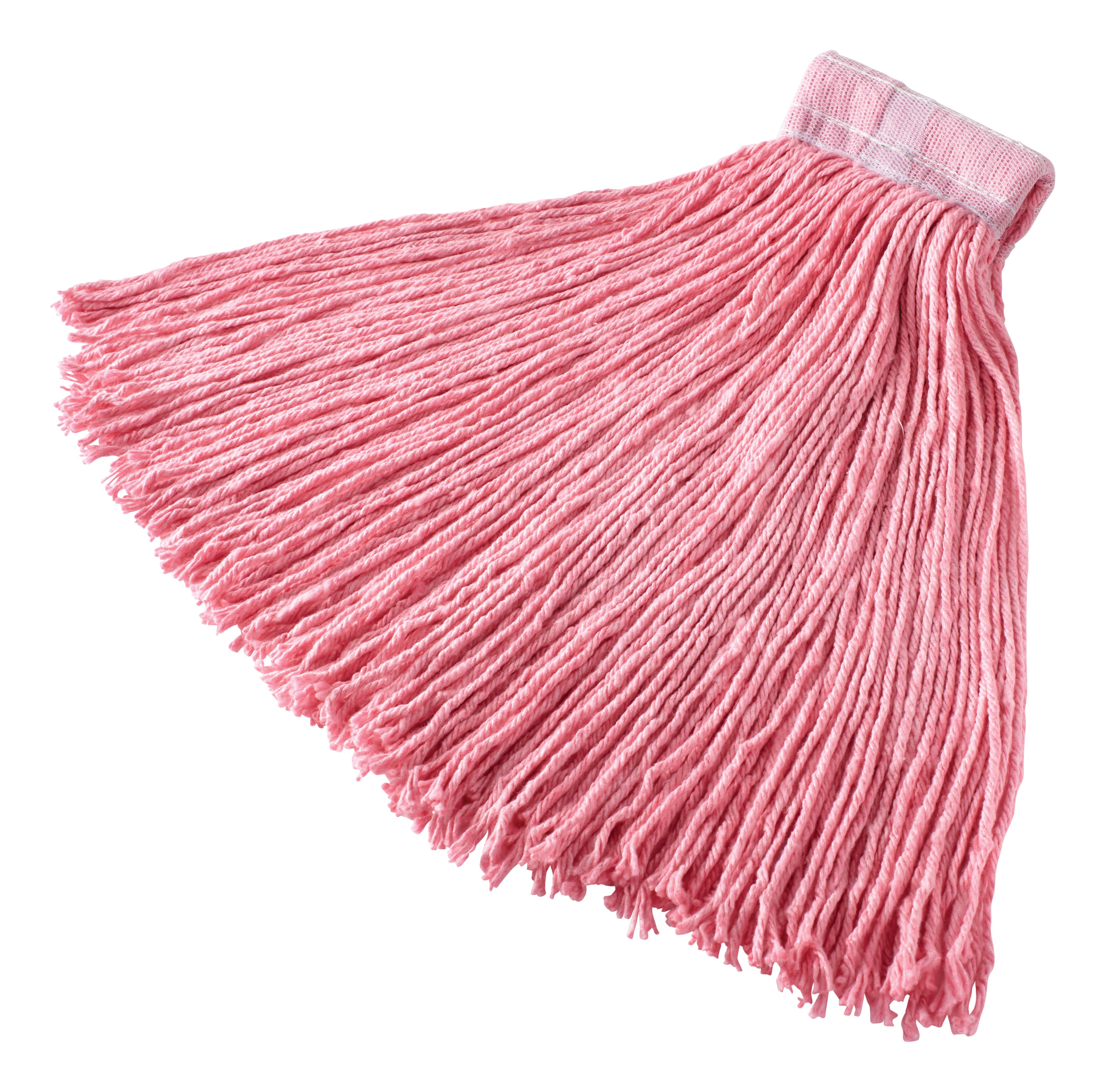 Synthetic Blend Hot Mop is an economical wet mop for abrasive and hot surfaces.