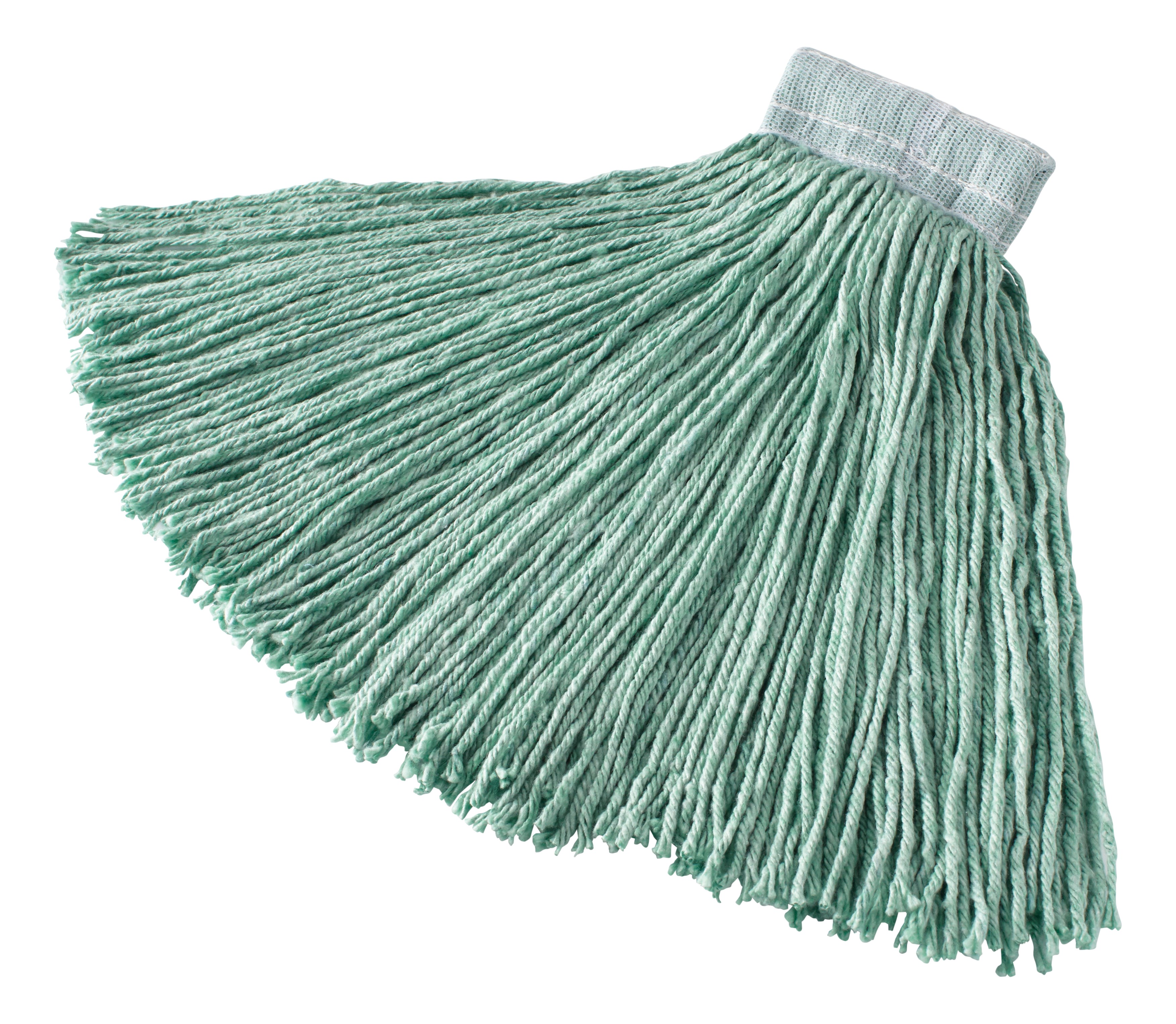 Synthetic Blend Hot Mop is an economical wet mop for abrasive and hot surfaces.