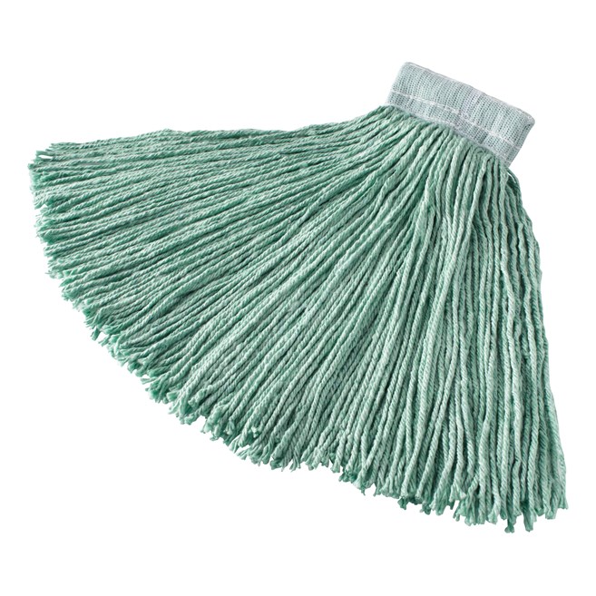 Synthetic Blend Hot Mop is an economical wet mop for abrasive and hot surfaces.