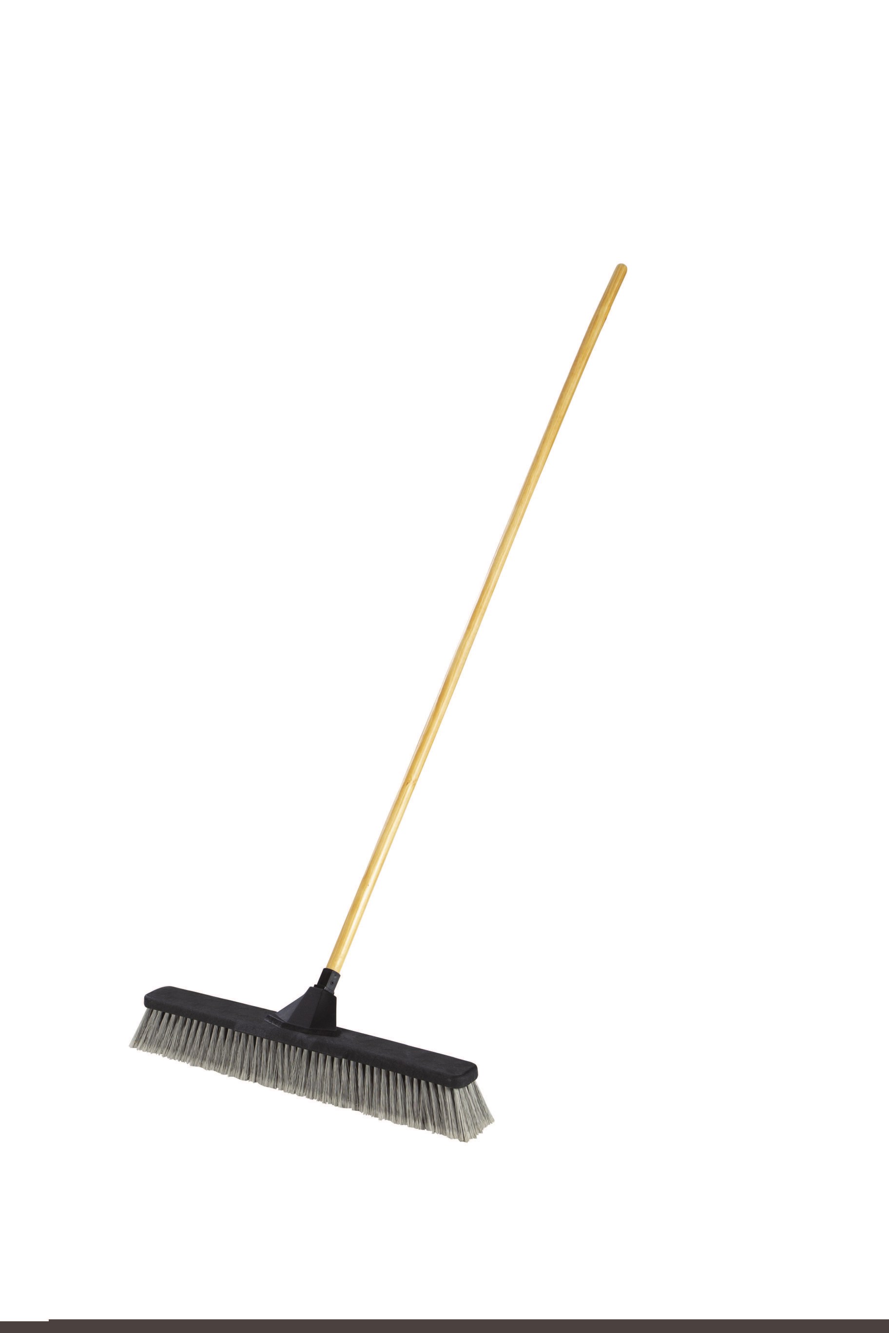 The new push brooms from Rubbermaid Commercial Products offer enhanced features and bristle options to ensure efficient, hassle-free cleanup for the most demanding commercial jobs.
