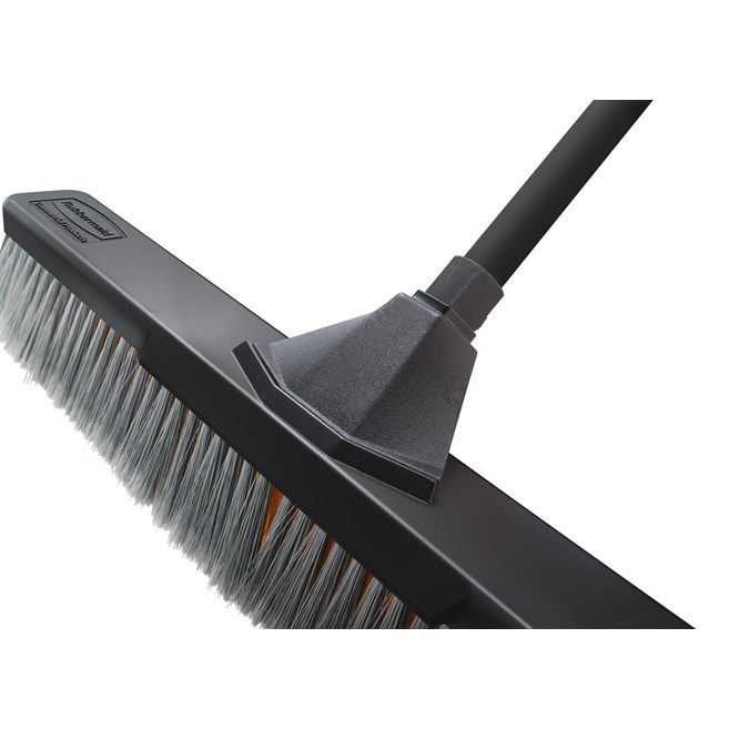 The new push brooms from Rubbermaid Commercial Products offer enhanced features and bristle options to ensure efficient, hassle-free cleanup for the most demanding commercial jobs.