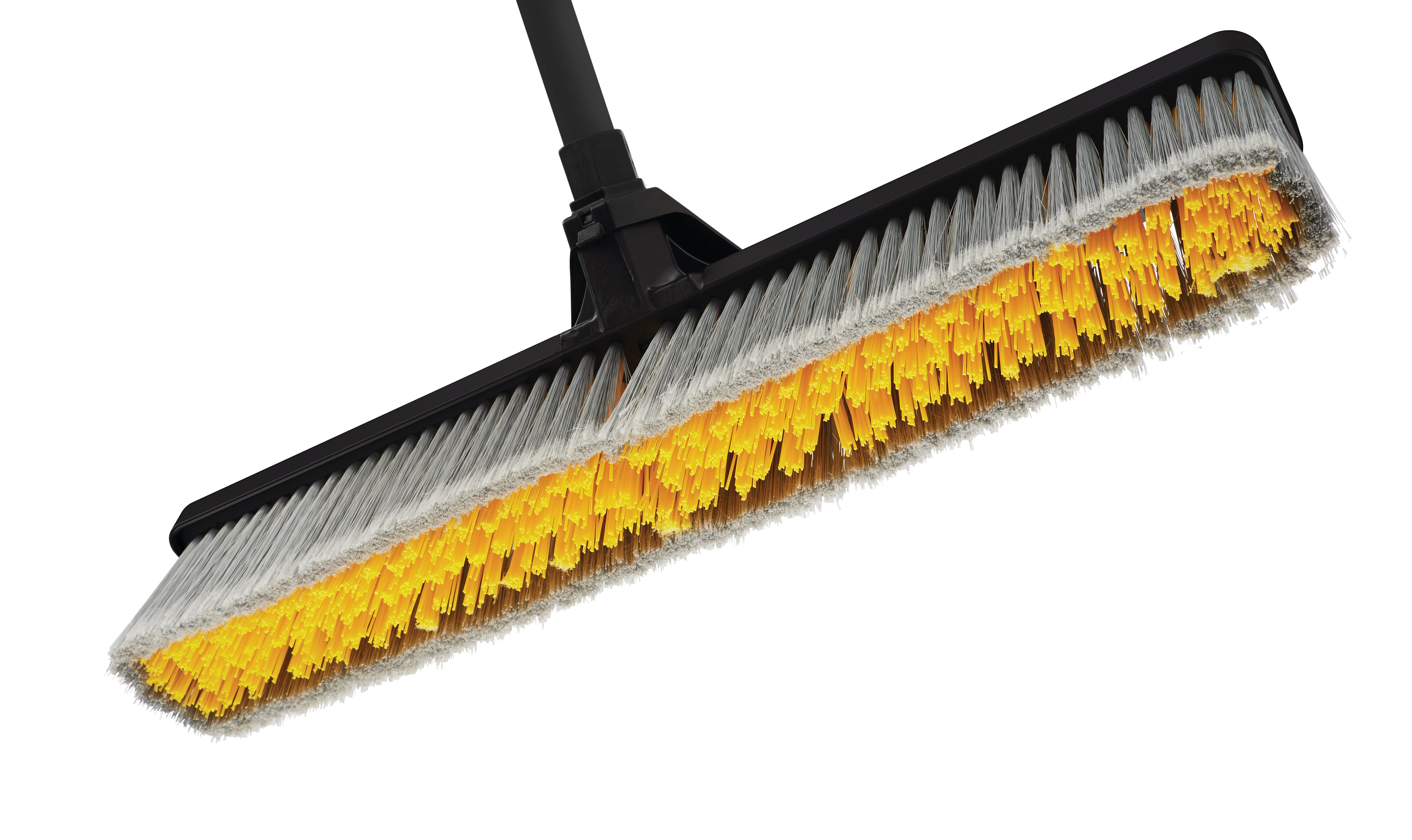 The new push brooms from Rubbermaid Commercial Products offer enhanced features and bristle options to ensure efficient, hassle-free cleanup for the most demanding commercial jobs.
