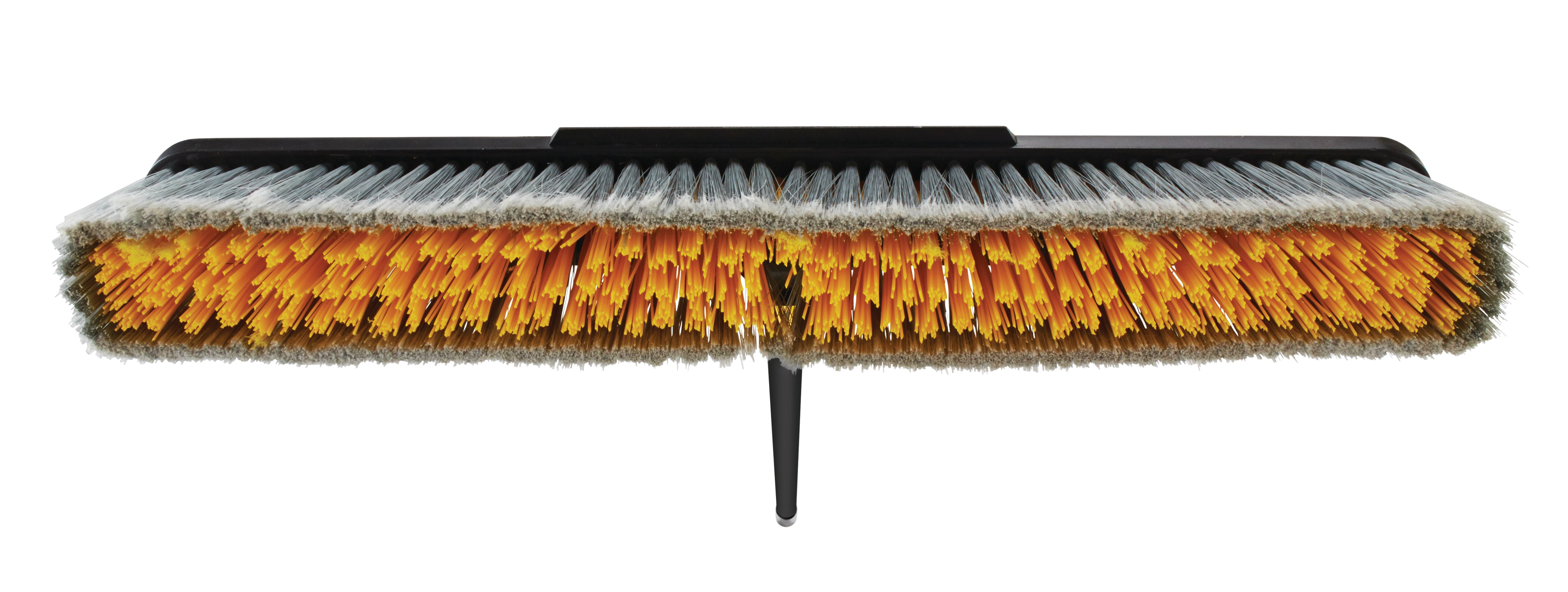 The new push brooms from Rubbermaid Commercial Products offer enhanced features and bristle options to ensure efficient, hassle-free cleanup for the most demanding commercial jobs.