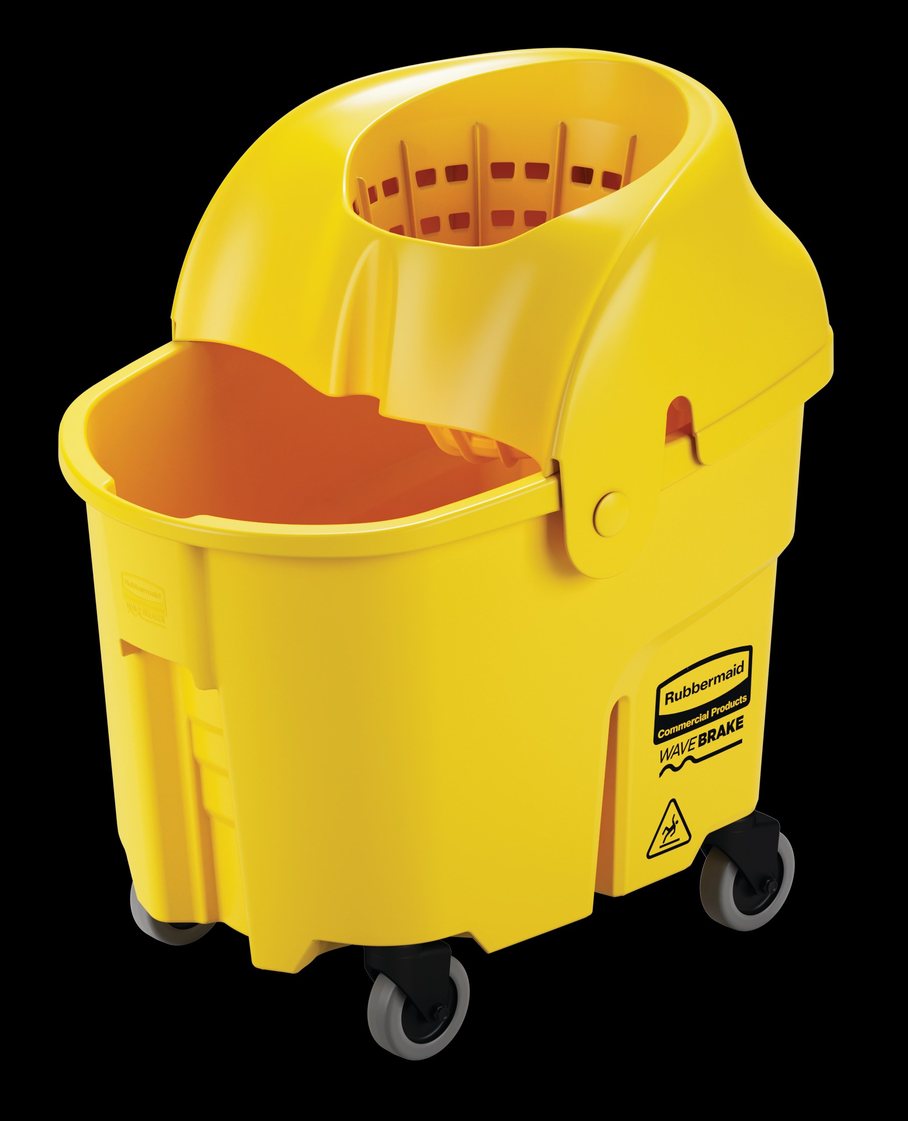 ถังถูพื้นและคั้นน้ำ WaveBrake® สำหรับสถาบัน มีโครงสร้างที่ไม่ใช่โลหะ เหมาะสำหรับสถานกักขังและสถานพยาบาล