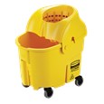 The WaveBrake® Institutional Mop Bucket and Wringer features non-metal construction ideal for correctional facilities and healthcare.