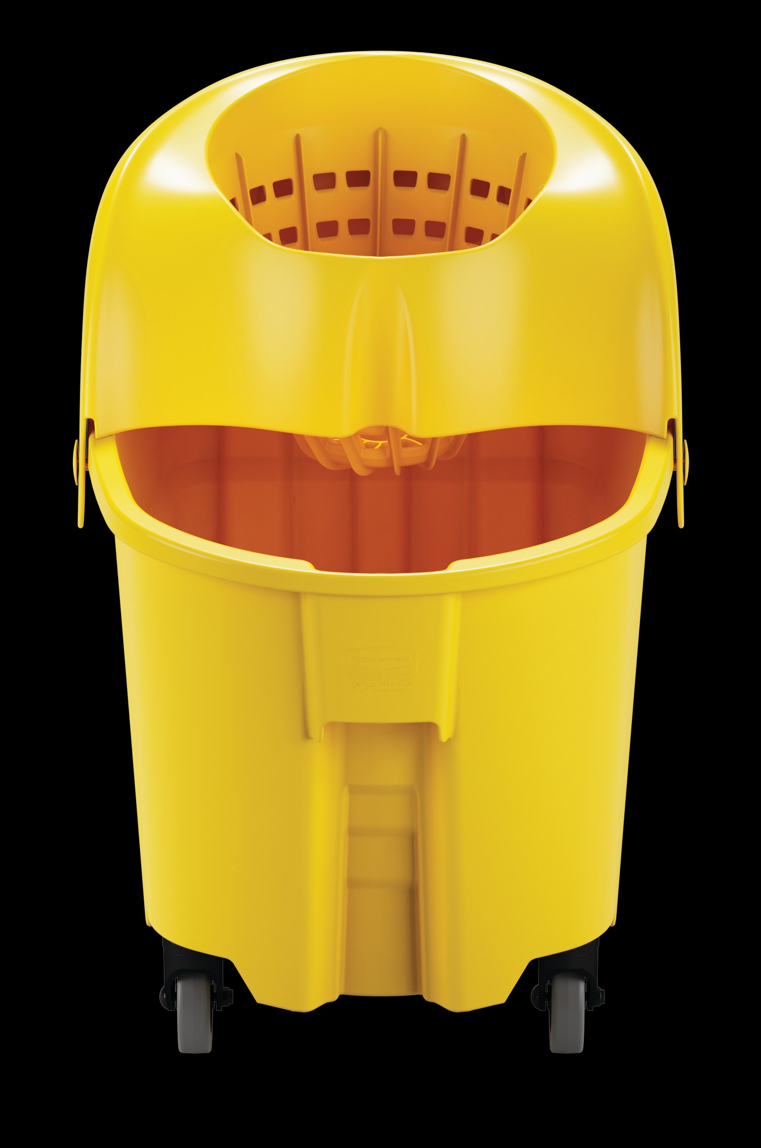The WaveBrake® Institutional Mop Bucket and Wringer features non-metal construction ideal for correctional facilities and healthcare.