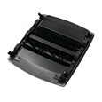 Two bristle brush rolls provide effective cleaning power to collect dust, dirt, and debris.